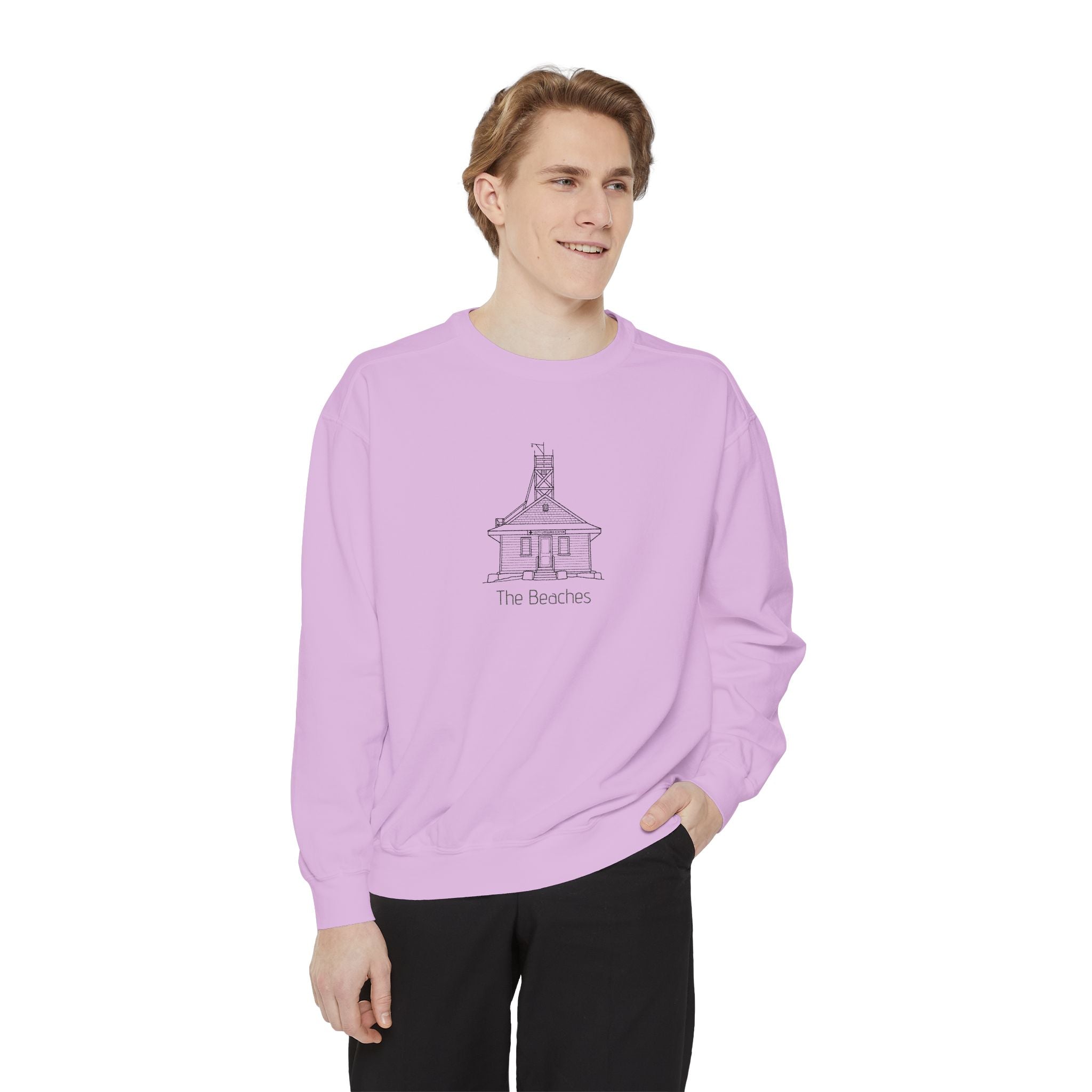 Sweatshirt The Beaches Leuty Stn Sweatshirt — Leuty stn Line Art Pullover