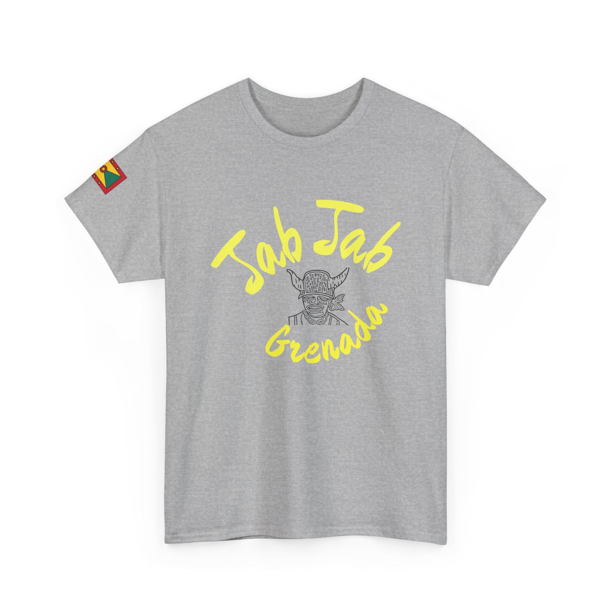 jab jab Portrait Tee — "Jab Jab Grenada" Graphic T-Shirt