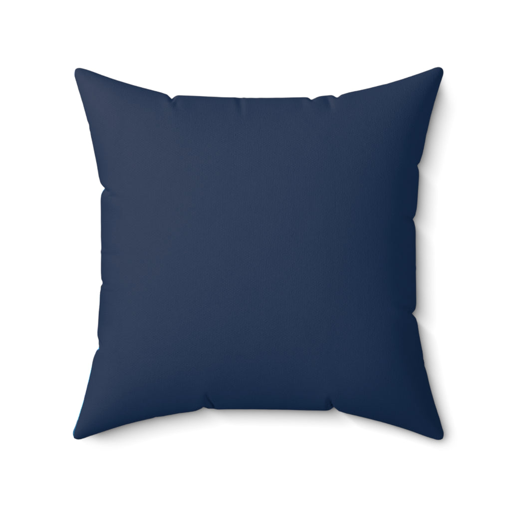 Throw Pillow Sailboats on Blue Waters Decorative Square Pillow – Colorful Nautical Throw Pillow