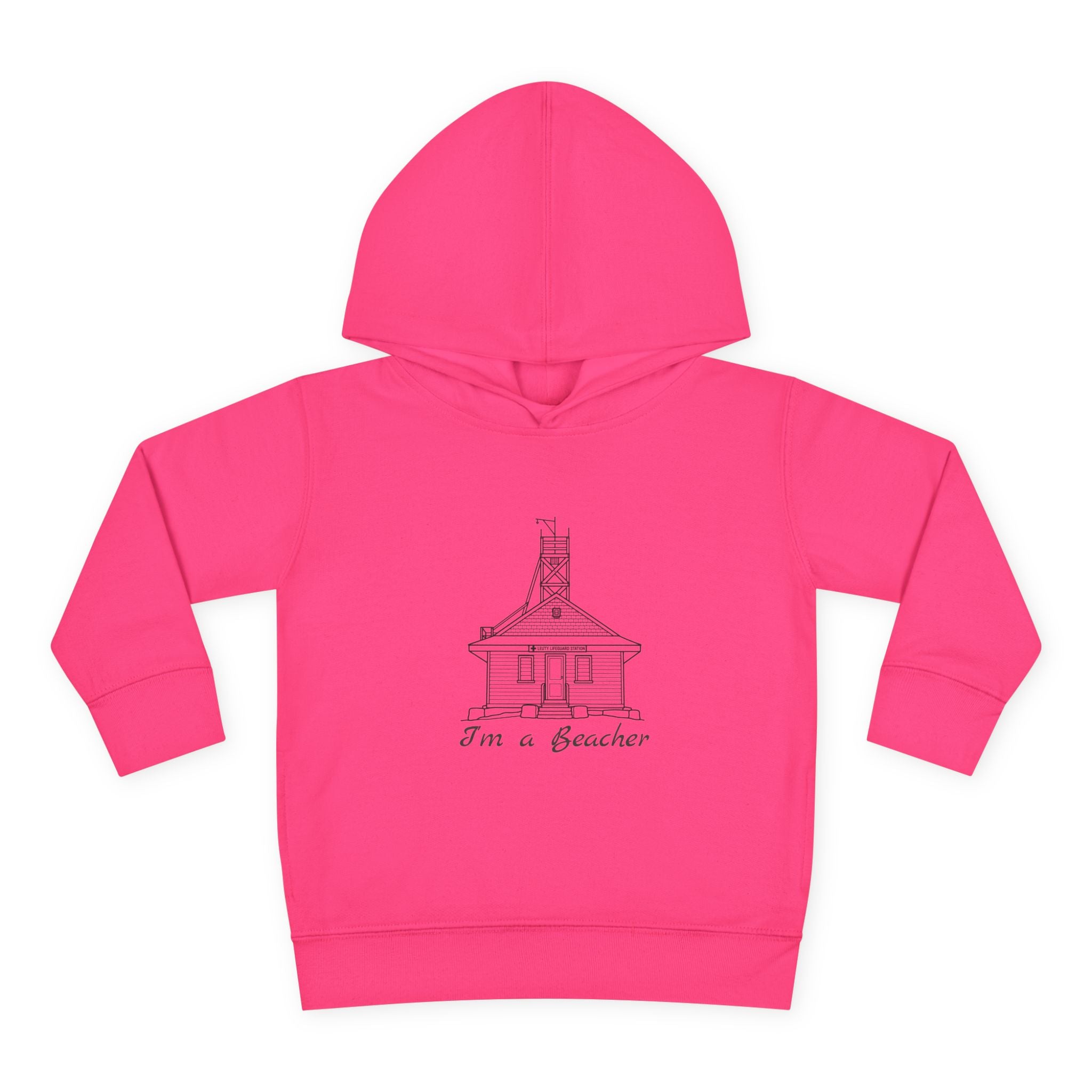 Toddler Hoodie I'm a Beacher Leuty stn. — Pullover