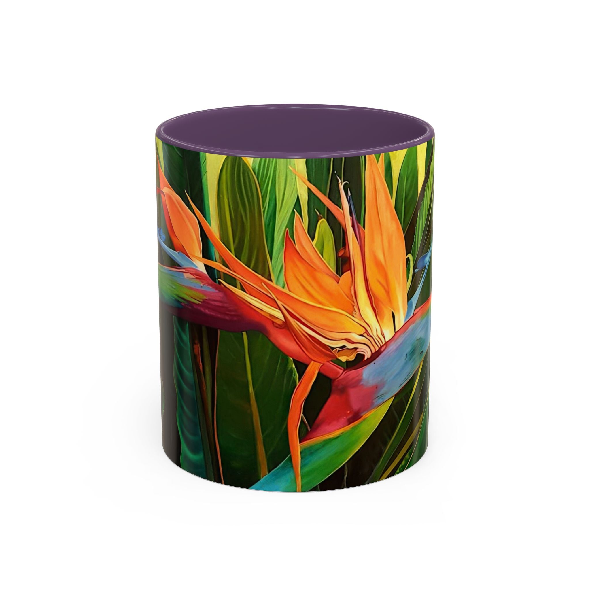 Coffee Mug Lisa Herrera art print Bird of Paradise  (11, 15oz)