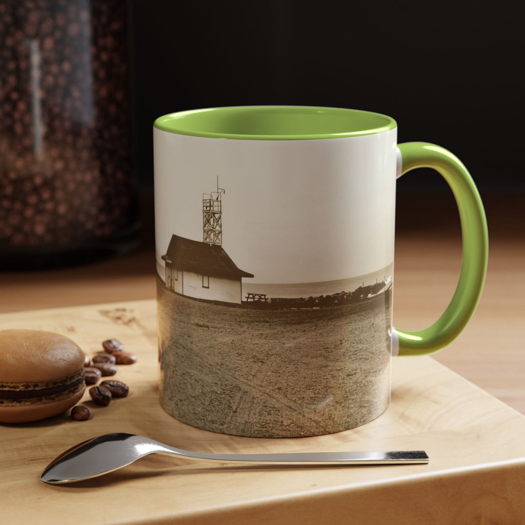 Coffee Mug Sepia photo Leuty stn The Beaches  (11, 15oz)