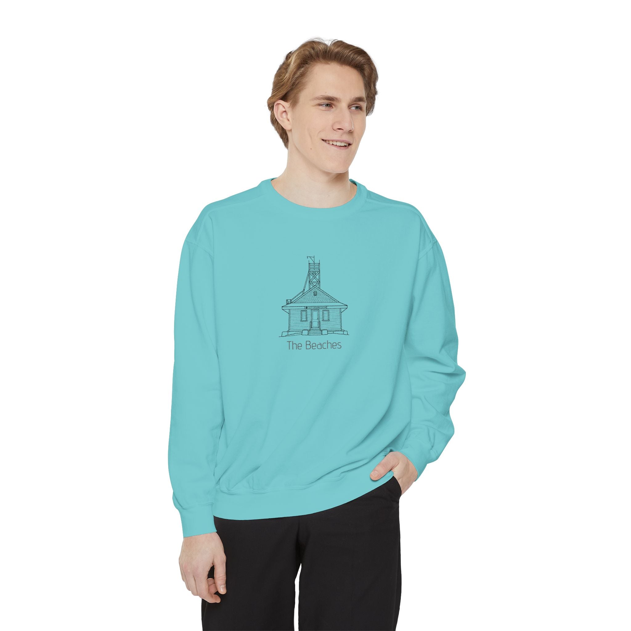 Sweatshirt The Beaches Leuty Stn Sweatshirt — Leuty stn Line Art Pullover