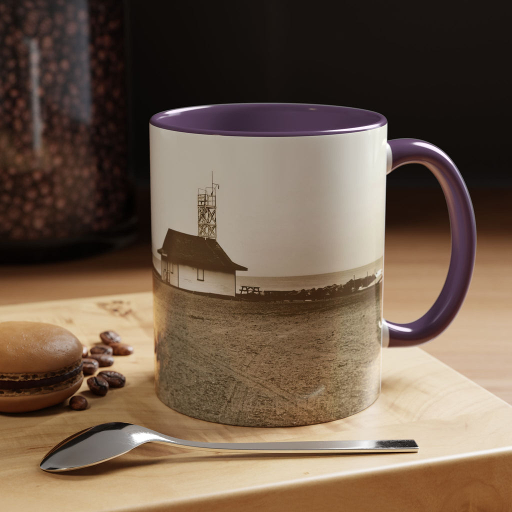 Coffee Mug Sepia photo Leuty stn The Beaches  (11, 15oz)