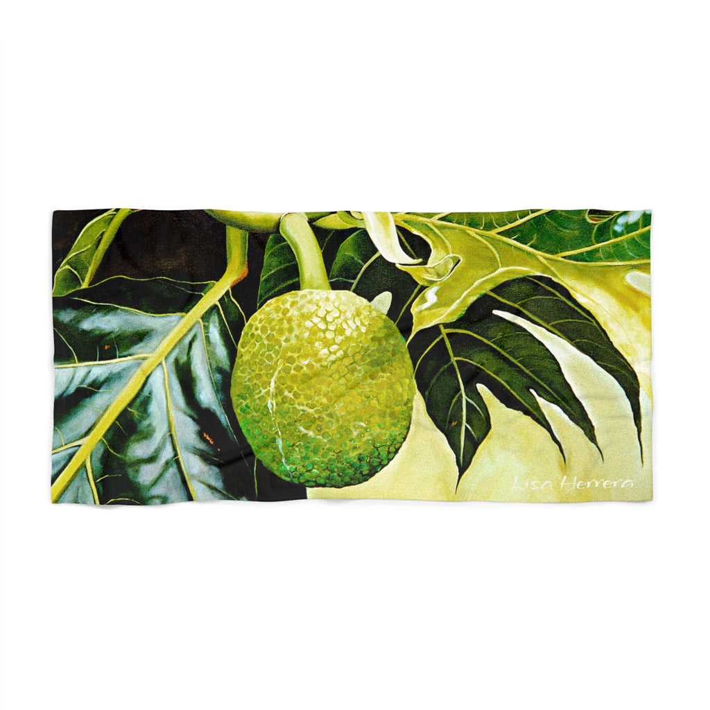 Towel Breadfruit Beach Towel — Vibrant Towel for Beach, Pool & Summer