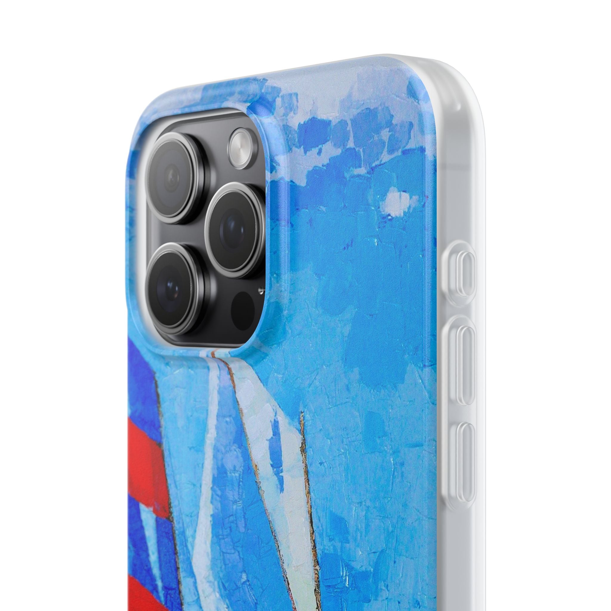 Phone Case Lisa Herrera art print workboat Sailboats   –  Artistic Flexi Case