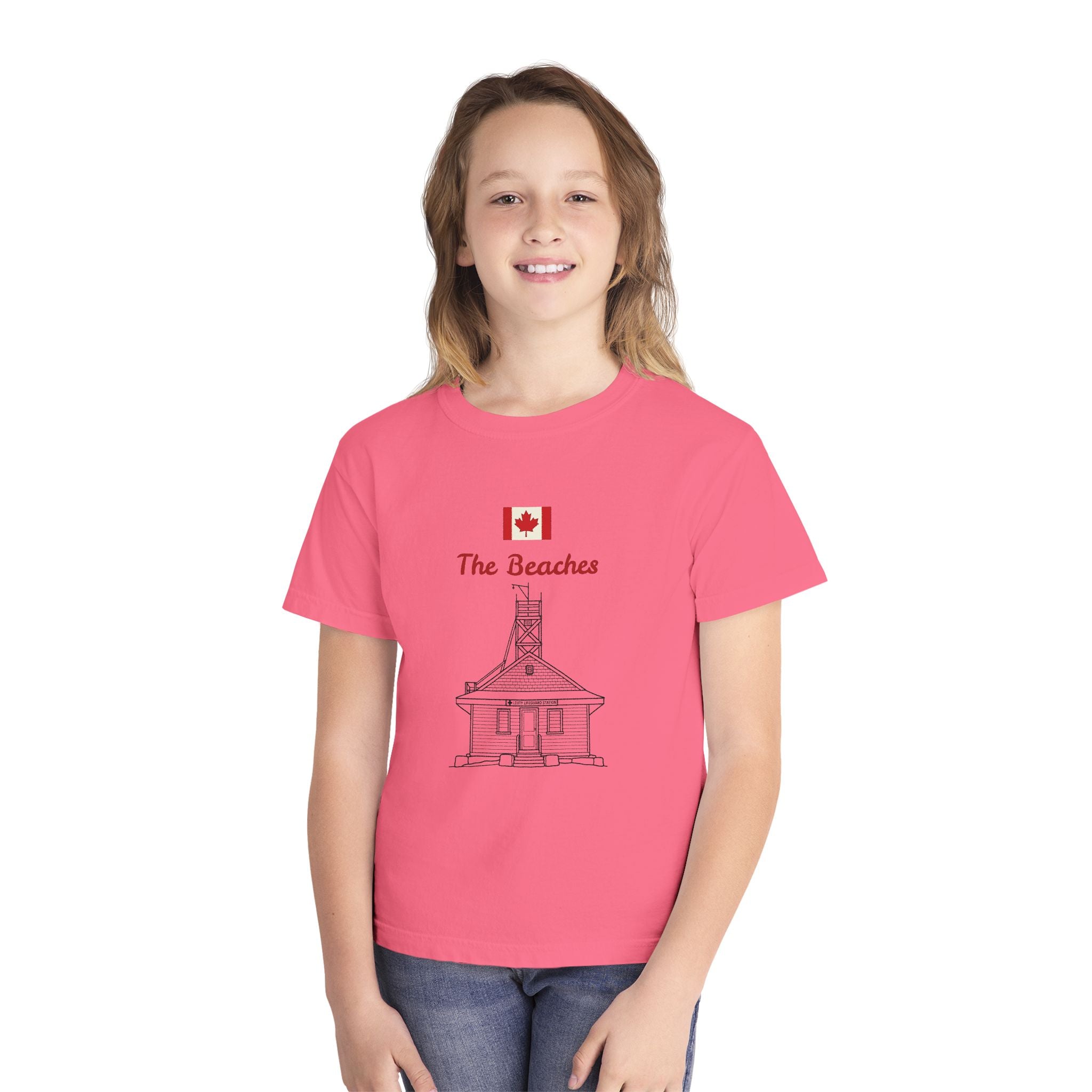 T-shirt The Beaches Toronto Youth Tee — The Beaches Canada Leuty Stn Graphic