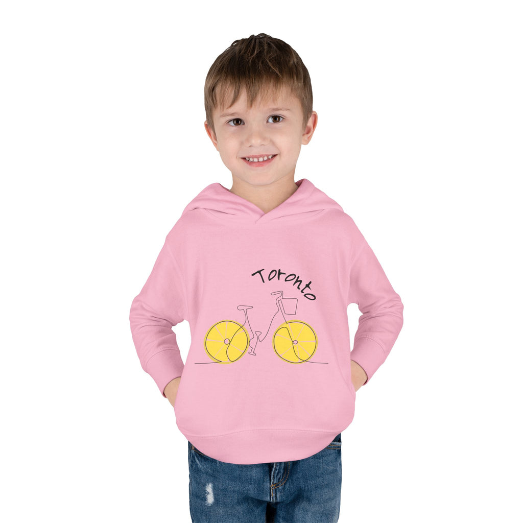Toddler Hoodie Toronto Red — Toronto Bicycle Pullover