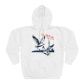 Hoodie Da Beach Seagulls and cn tower drawing Toronto Hoodie –  Pullover