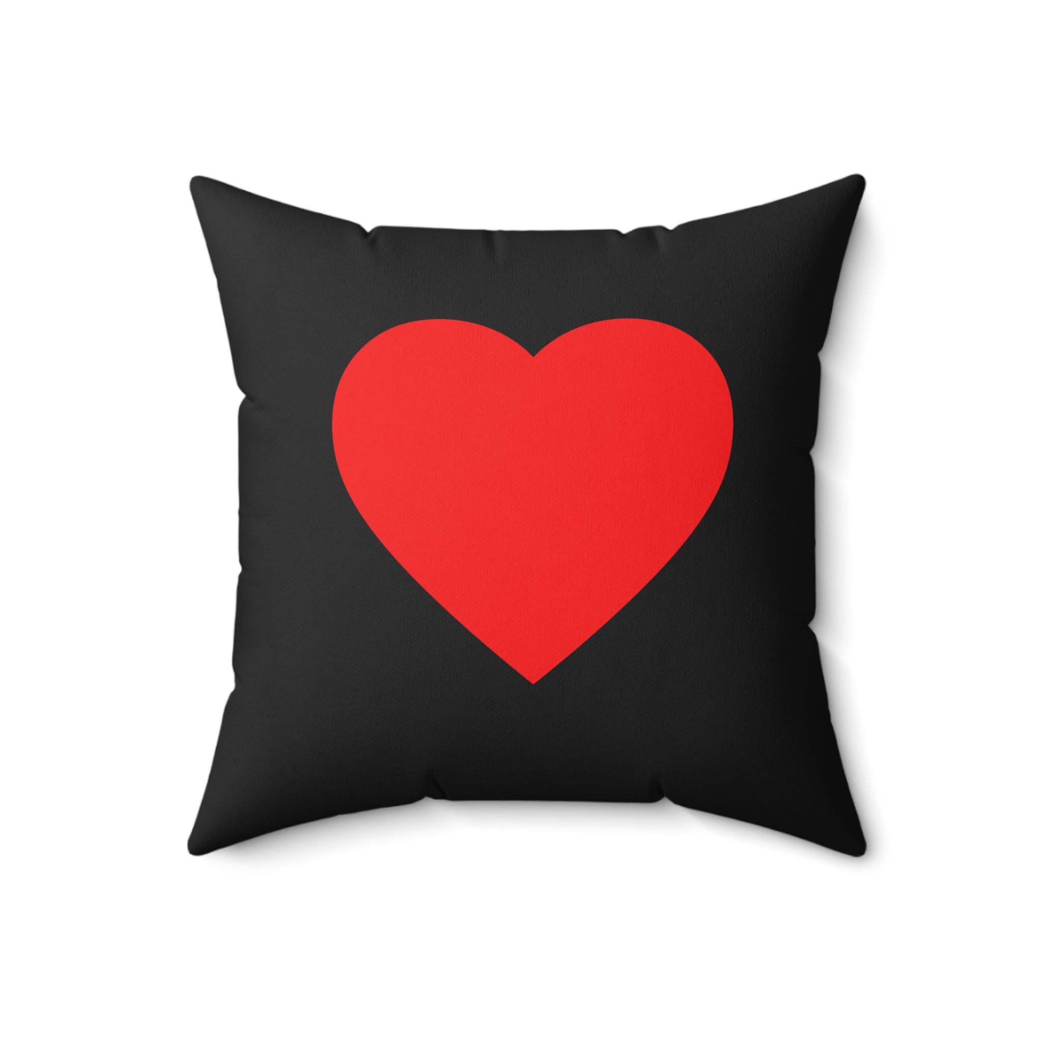 Throw Pillow Red Heart  -  Decorative Cushion