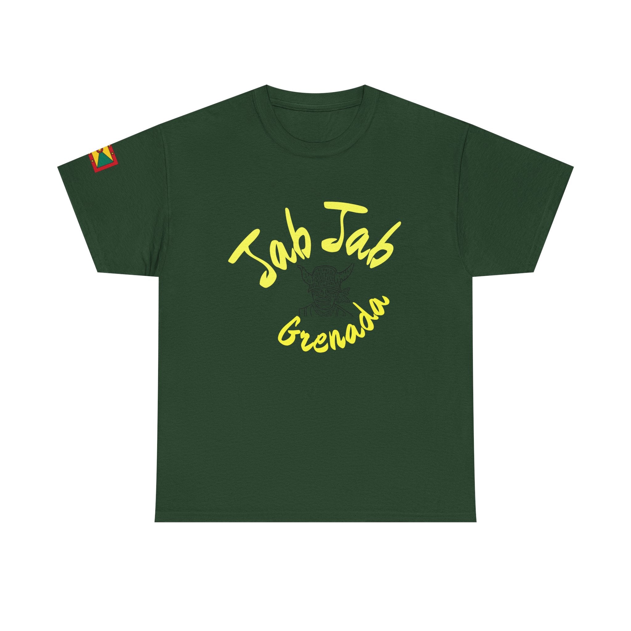jab jab Portrait Tee — "Jab Jab Grenada" Graphic T-Shirt