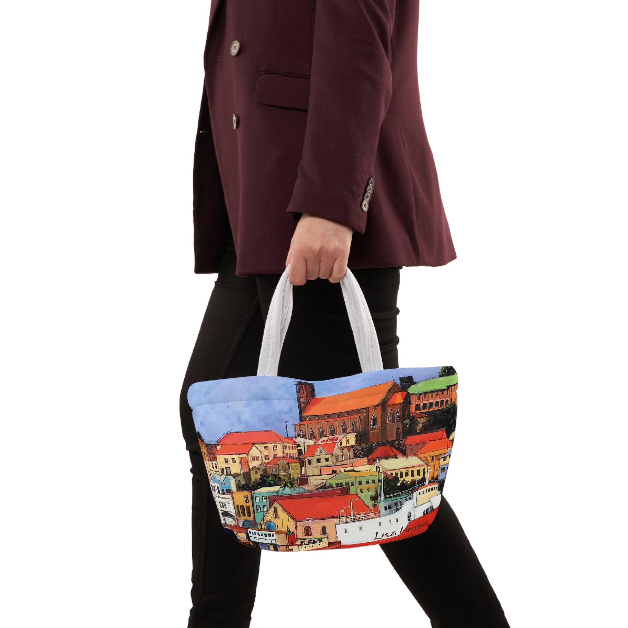 Lunch Bag Lisa Herrera art The Carenage
