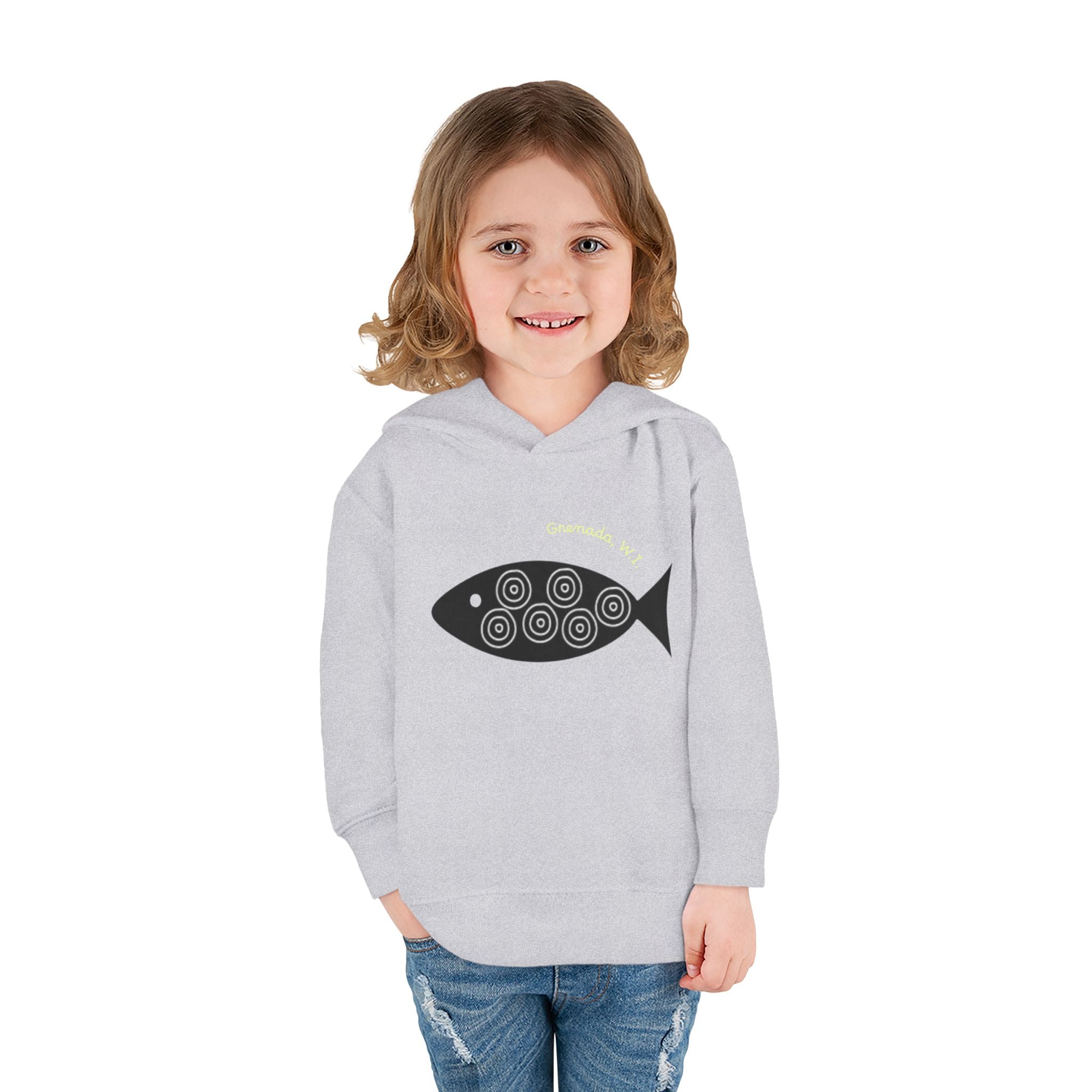 Toddler Hoodie Fish — Pullover