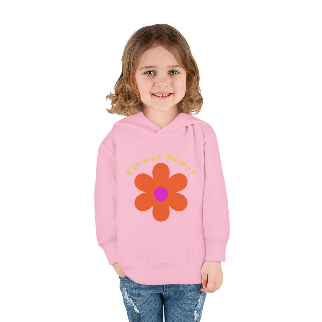 Toddler Hoodie Flower — Pullover