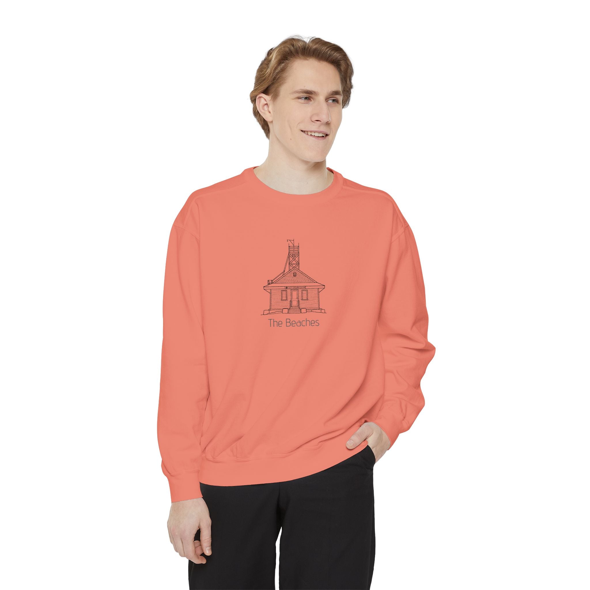 Sweatshirt The Beaches Leuty Stn Sweatshirt — Leuty stn Line Art Pullover