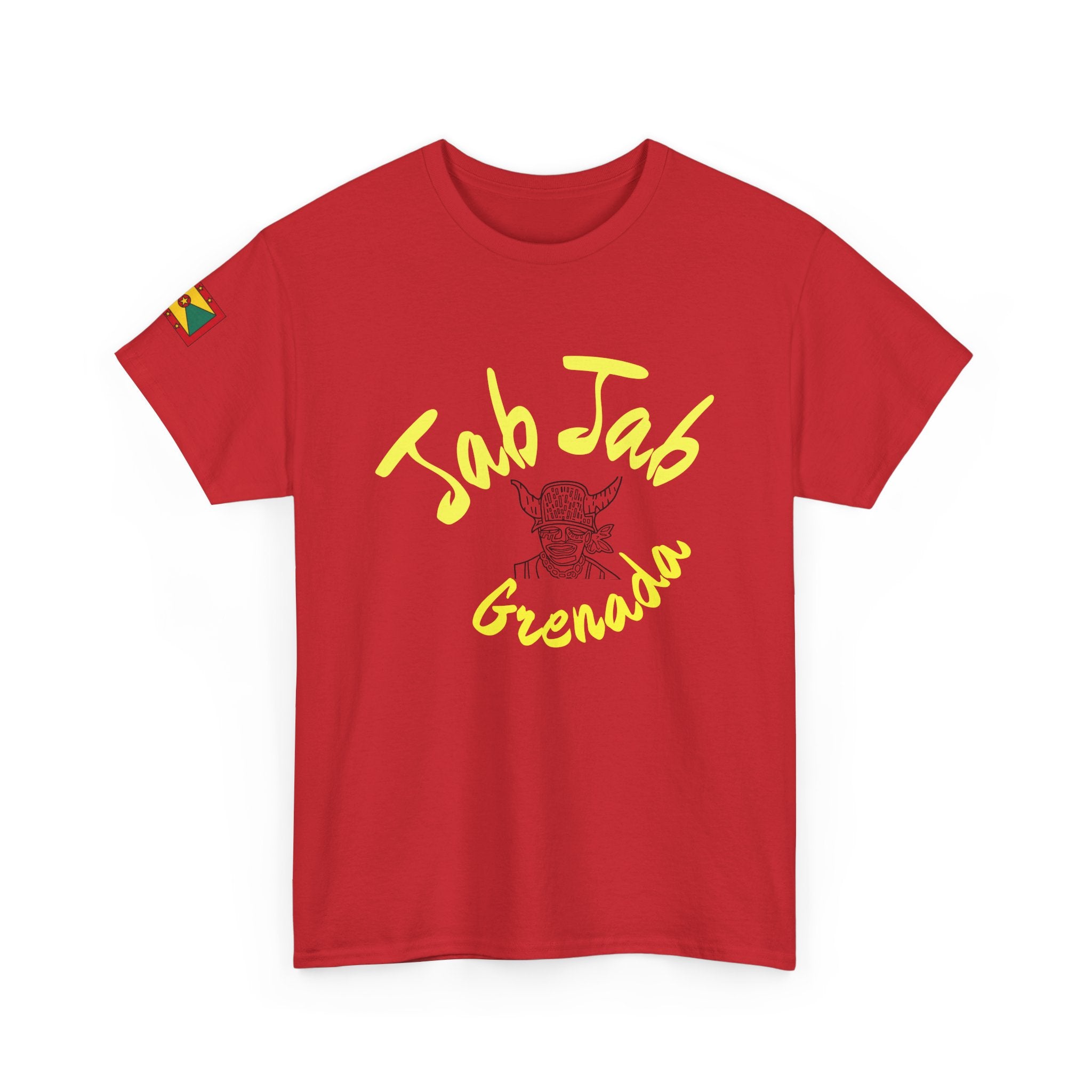 jab jab Portrait Tee — "Jab Jab Grenada" Graphic T-Shirt