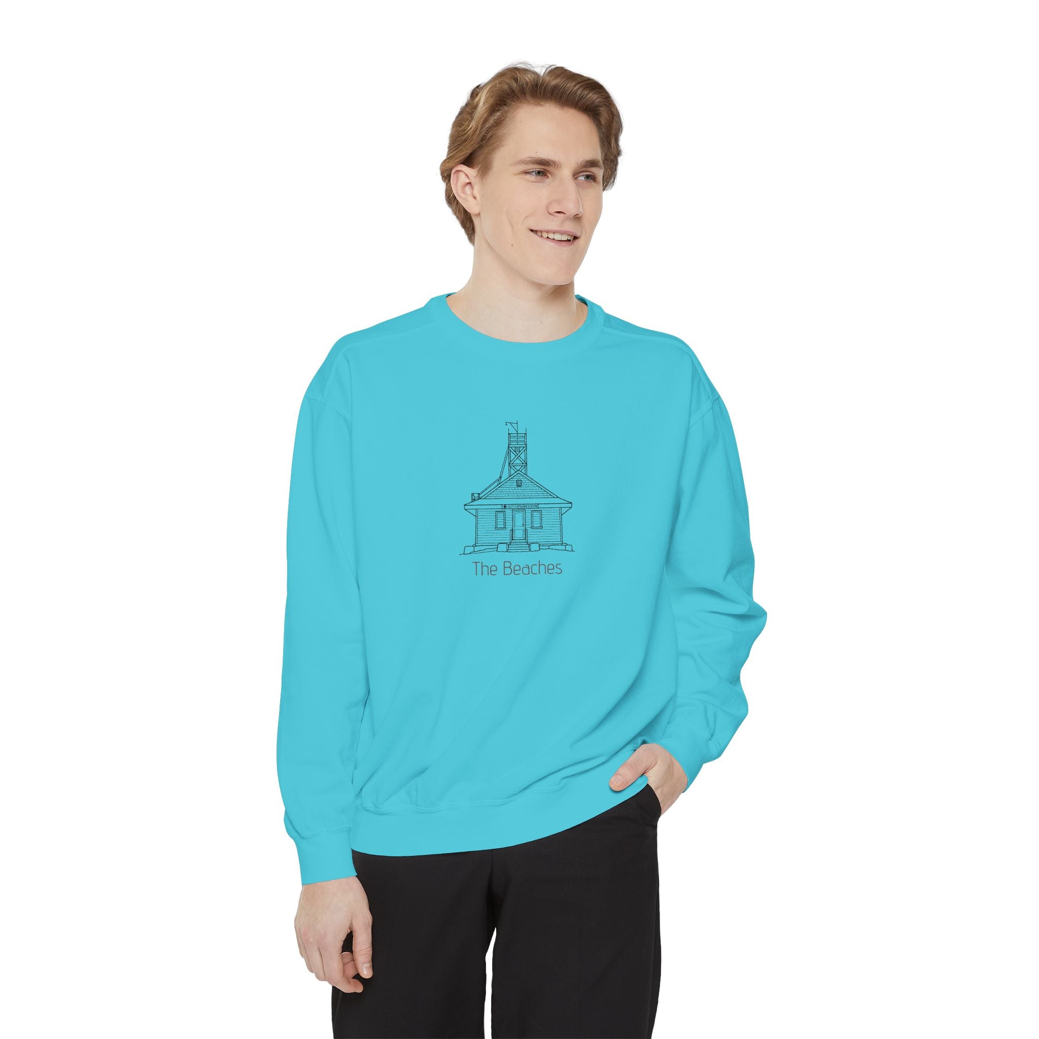 Sweatshirt The Beaches Leuty Stn Sweatshirt — Leuty stn Line Art Pullover