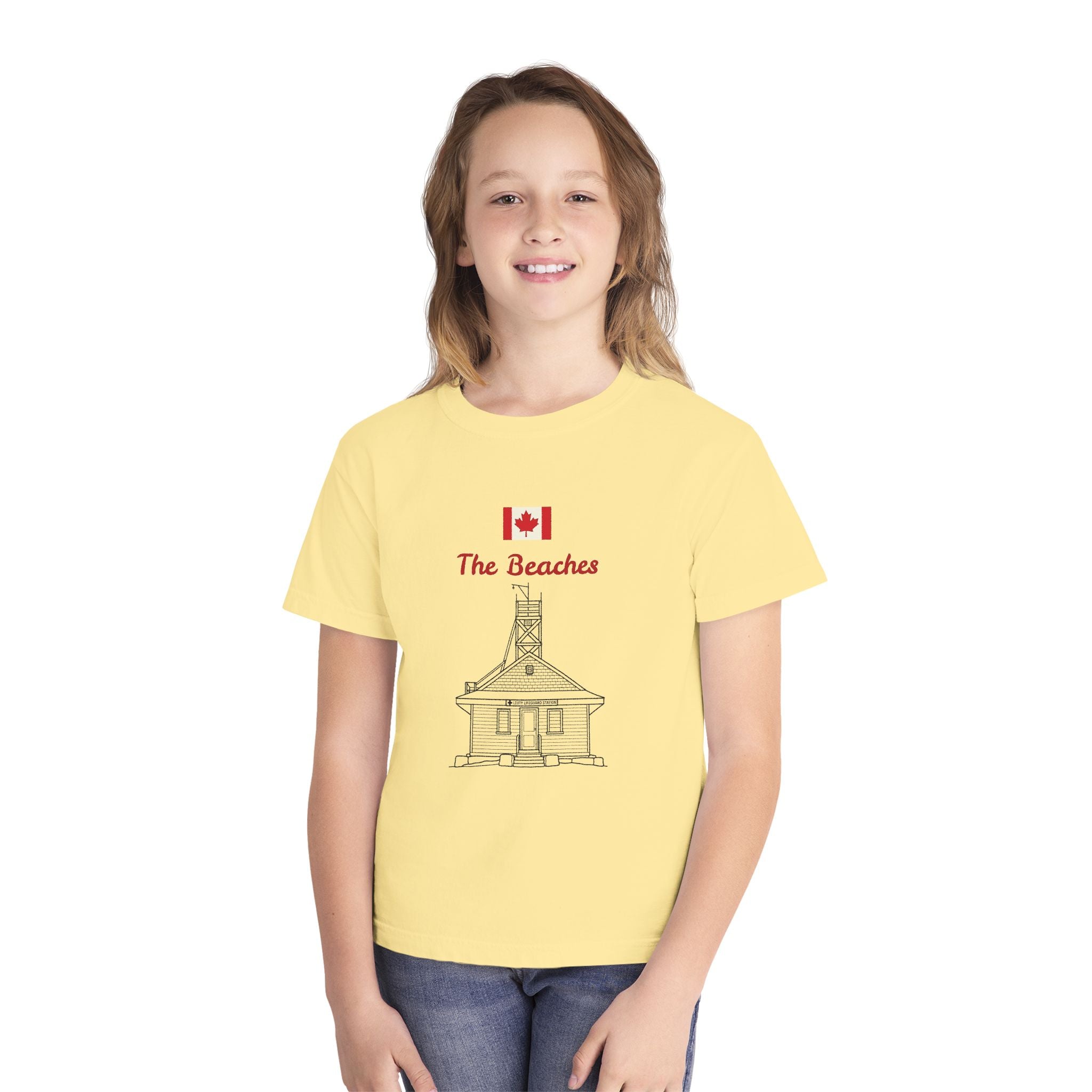 T-shirt The Beaches Toronto Youth Tee — The Beaches Canada Leuty Stn Graphic