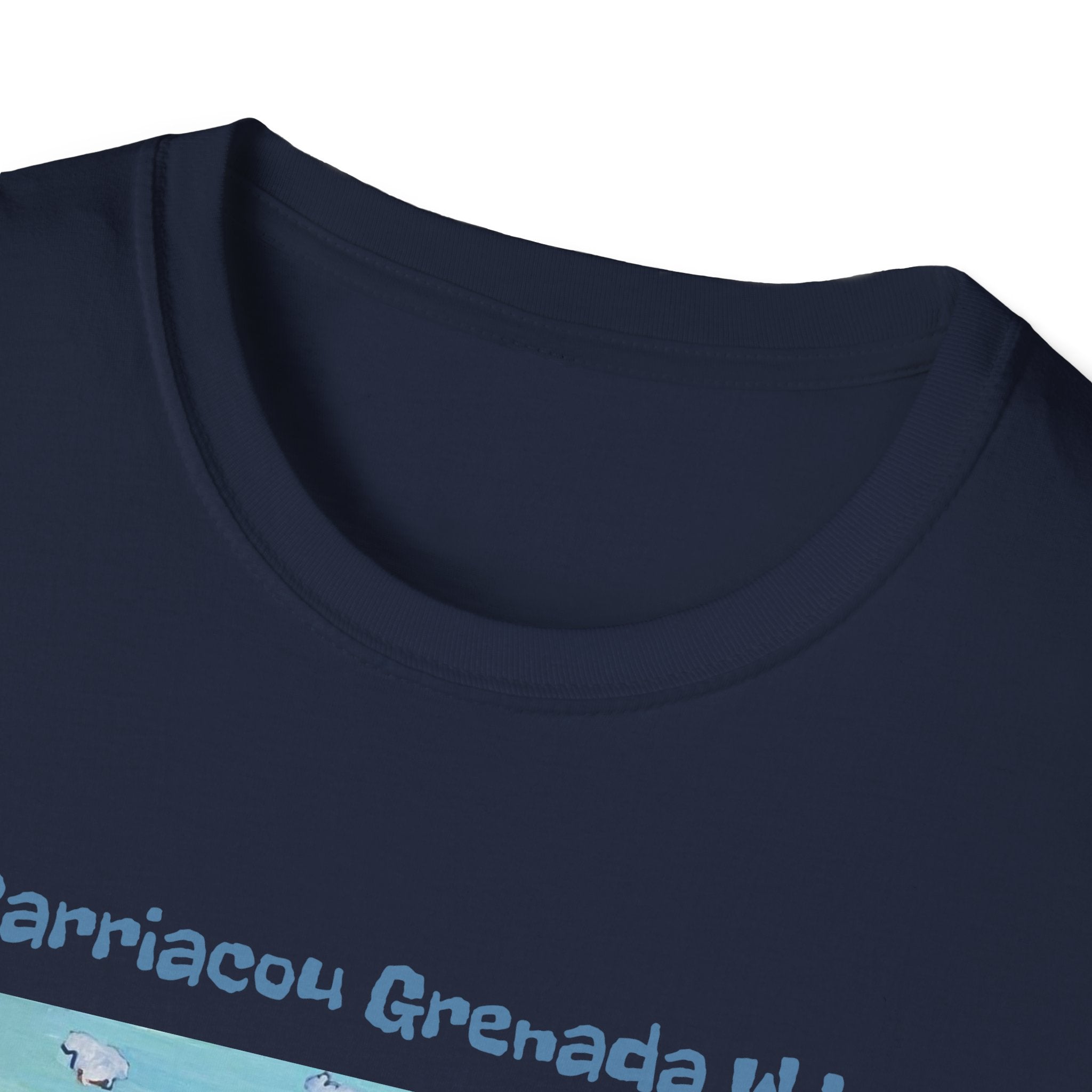 T-Shirt Carriacou House  - Carriacou Grenada W.I. Vintage Beach House Tee