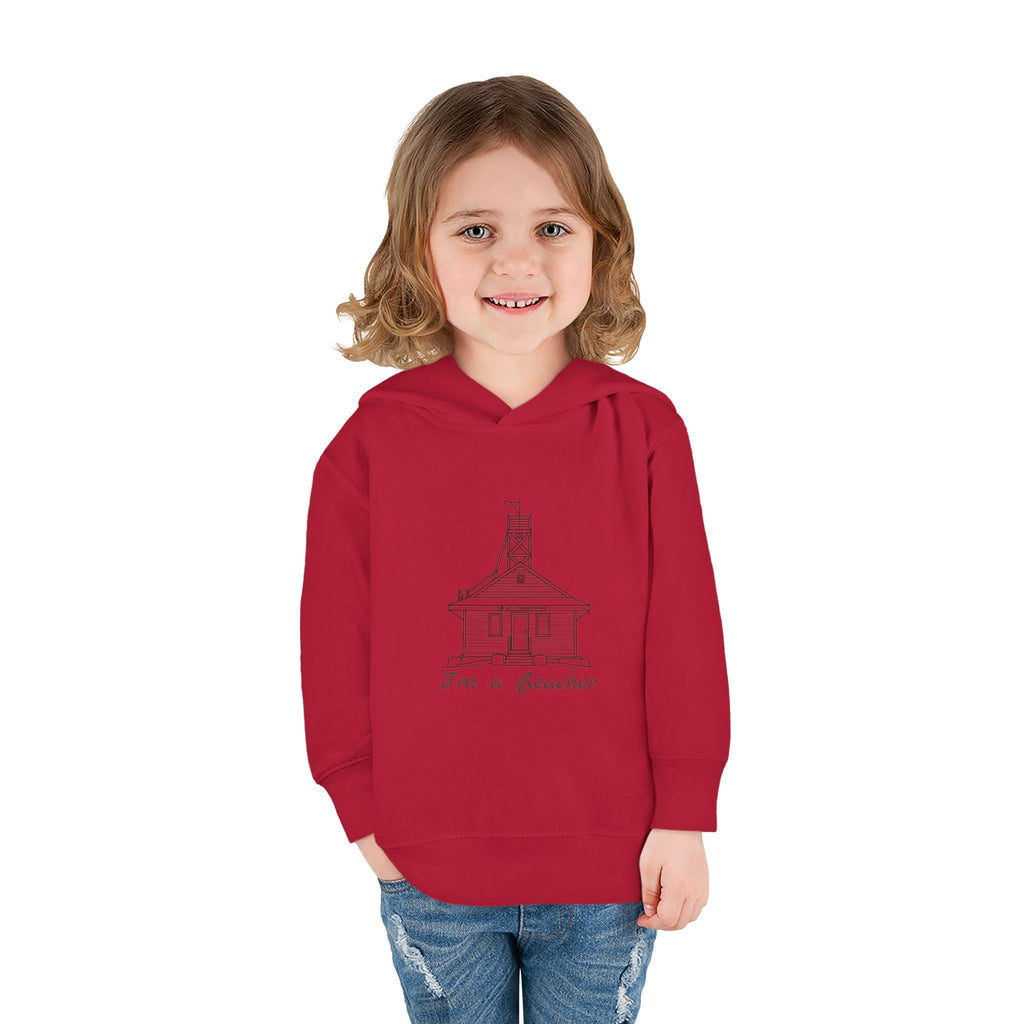 Toddler Hoodie I'm a Beacher Leuty stn. — Pullover