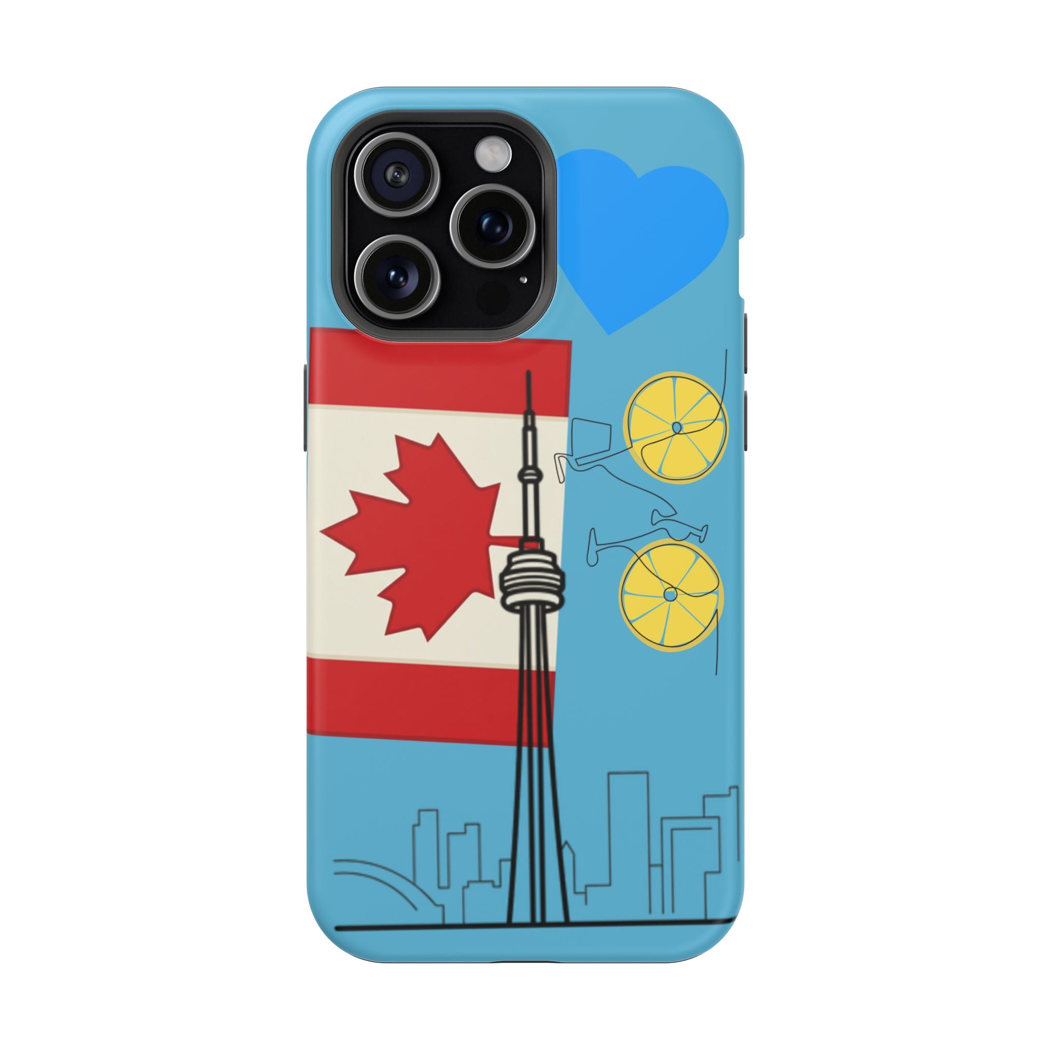 Toronto cn tower Phone Case — Impact-Resistant Toronto Design