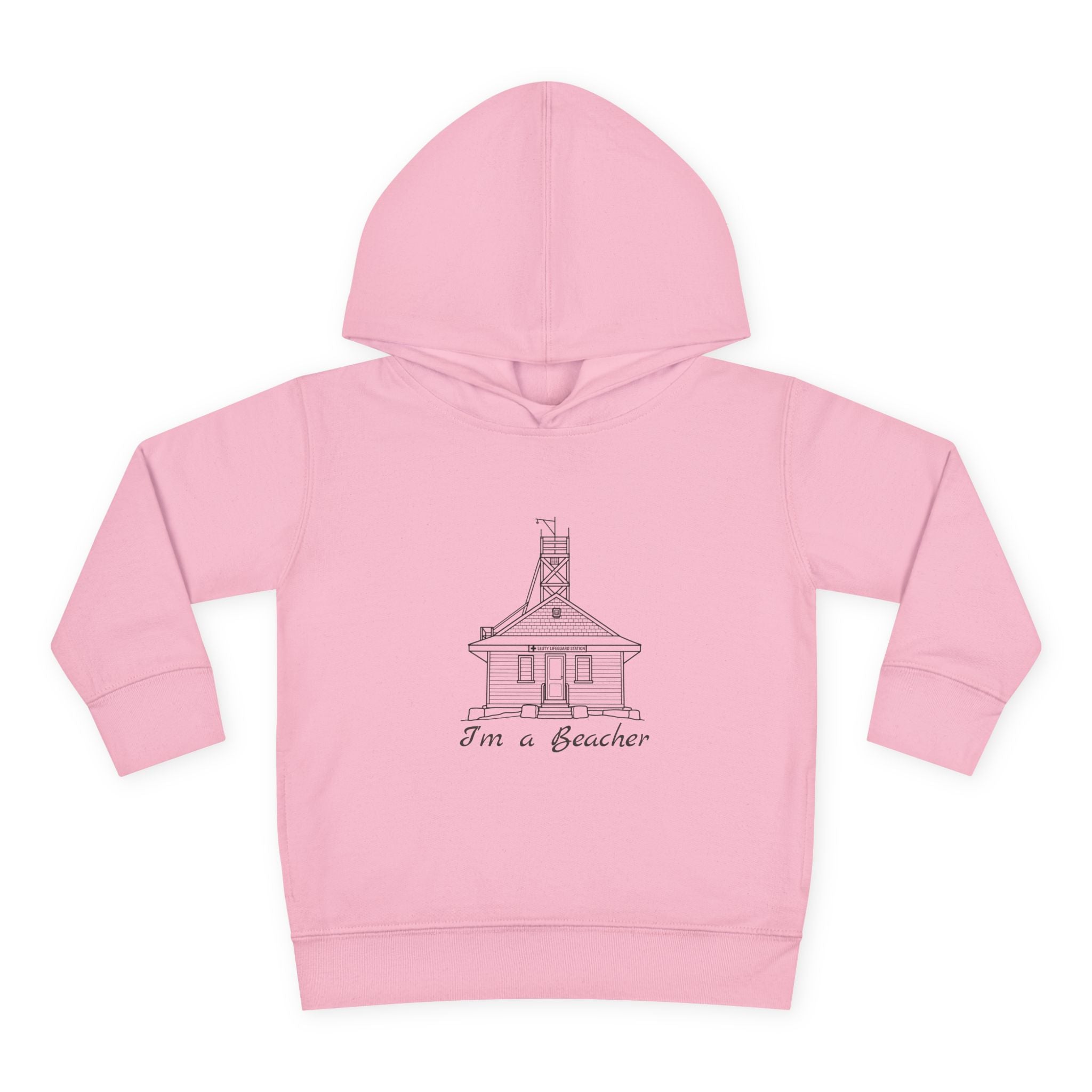 Toddler Hoodie I'm a Beacher Leuty stn. — Pullover