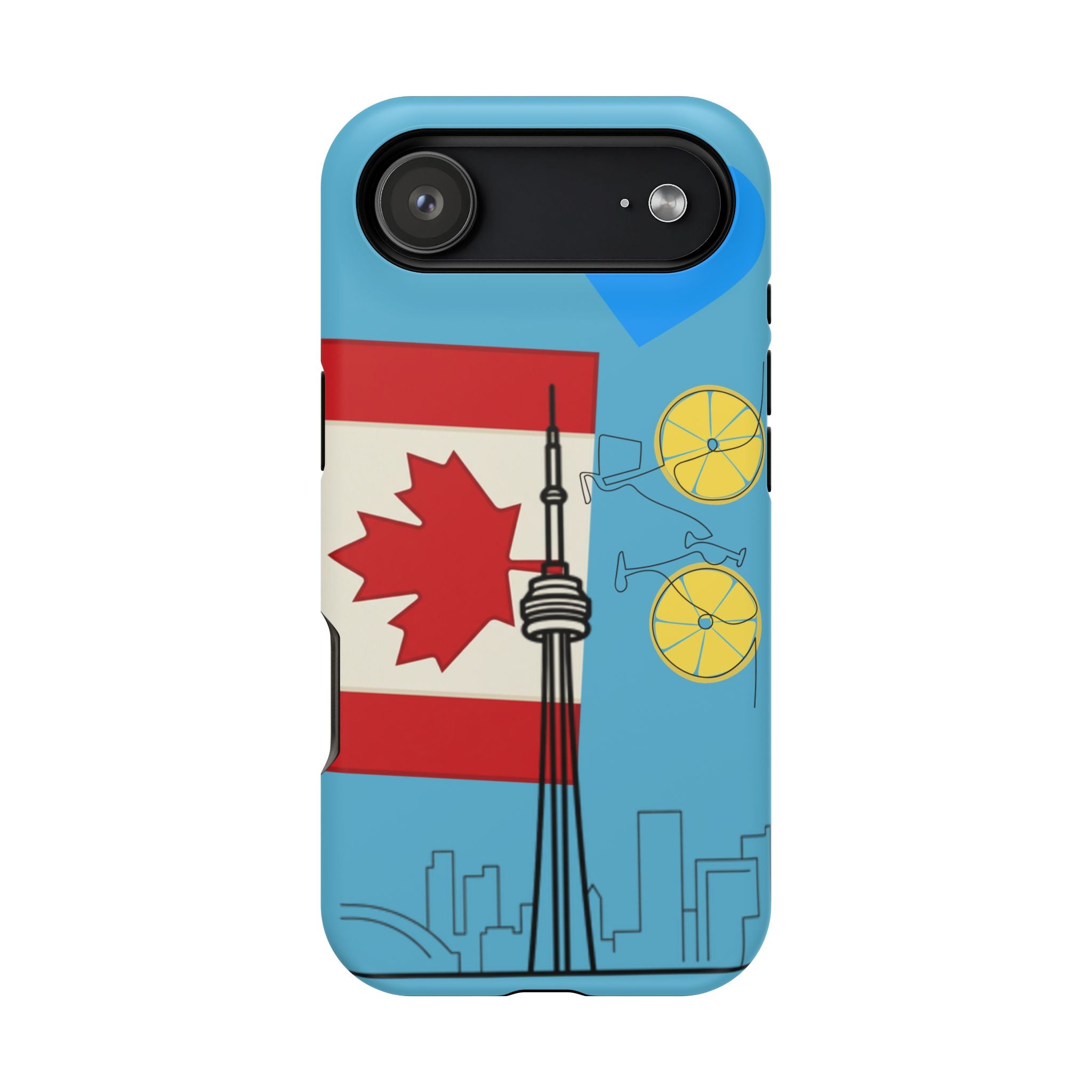 Toronto cn tower Phone Case — Impact-Resistant Toronto Design