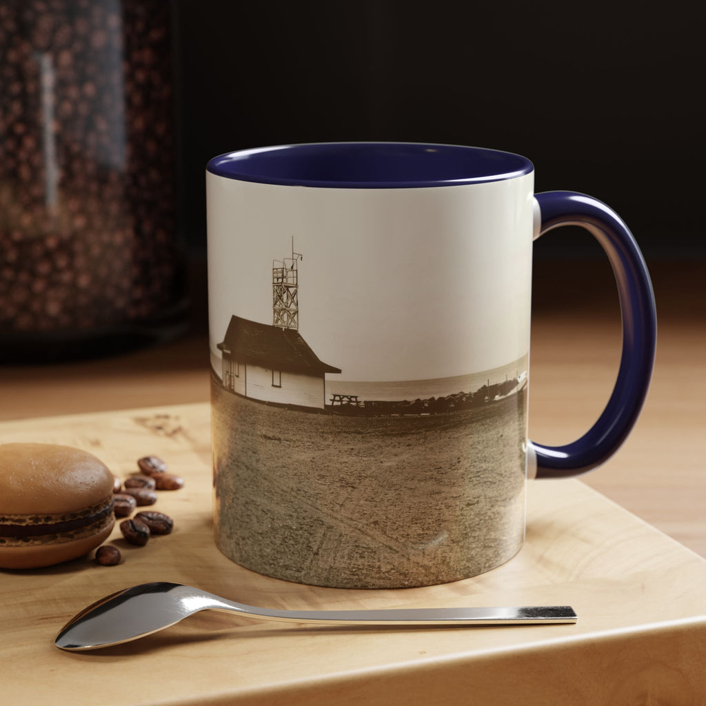 Coffee Mug Sepia photo Leuty stn The Beaches  (11, 15oz)