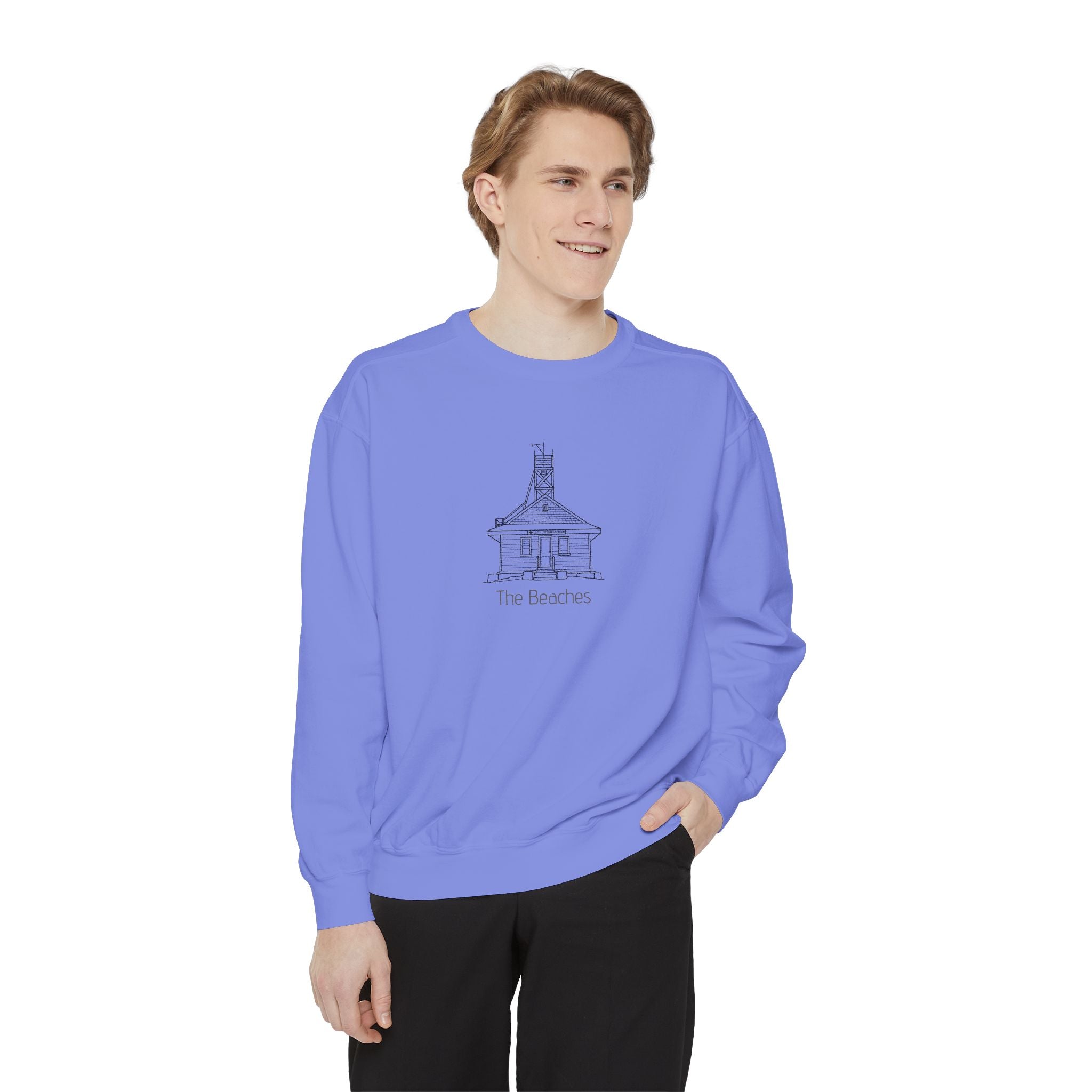 Sweatshirt The Beaches Leuty Stn Sweatshirt — Leuty stn Line Art Pullover