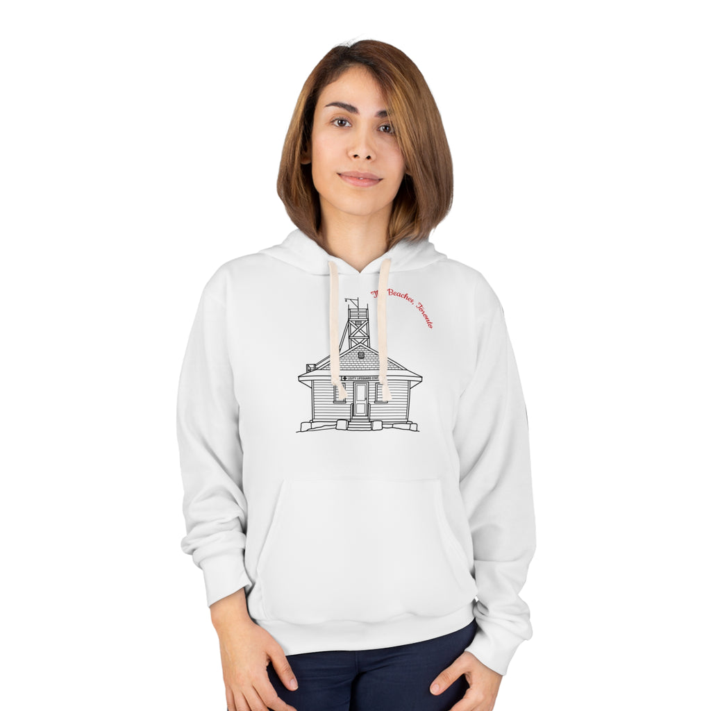 Hoodie The Beaches Leuty Stn blk line drawing Toronto Hoodie –  Pullover