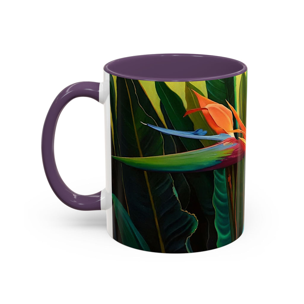 Coffee Mug Lisa Herrera art print Bird of Paradise  (11, 15oz)