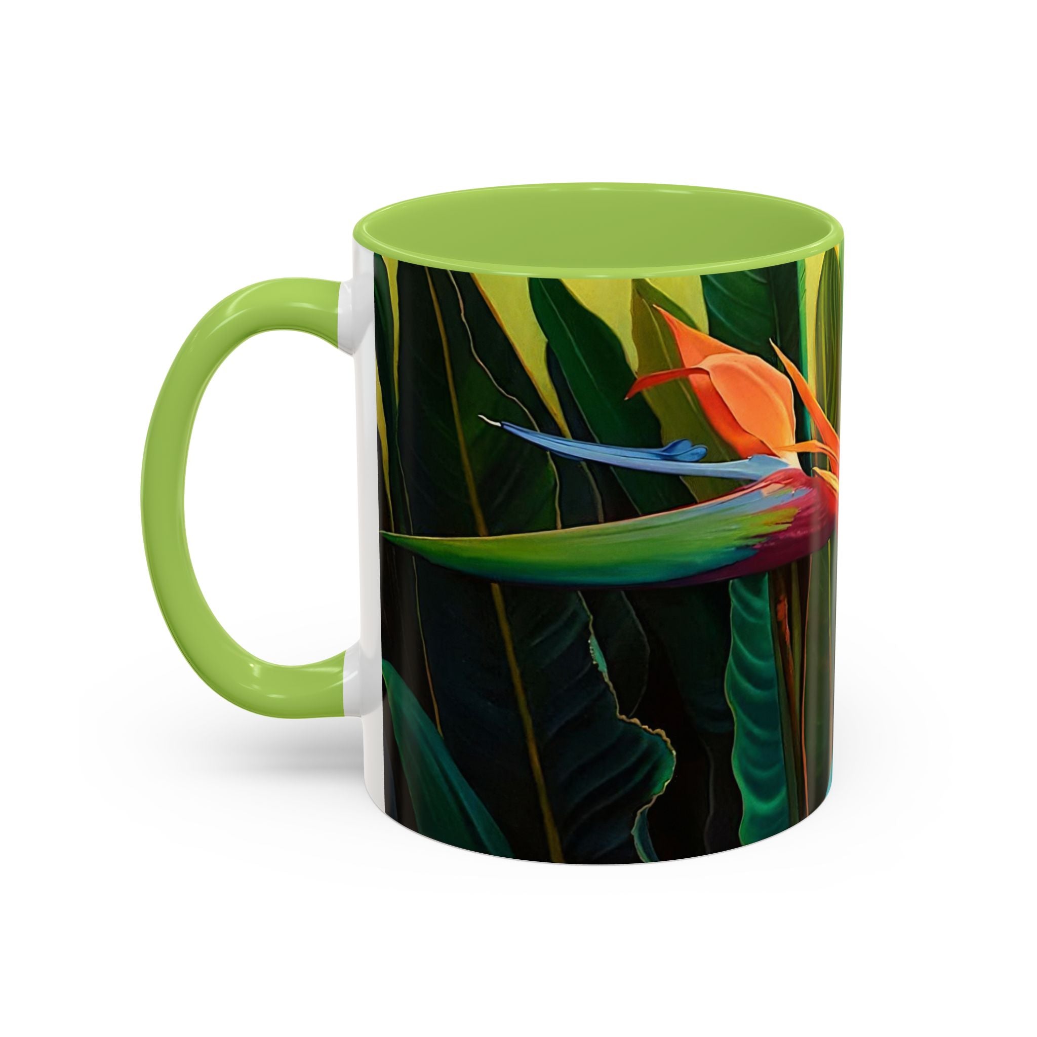 Coffee Mug Lisa Herrera art print Bird of Paradise  (11, 15oz)