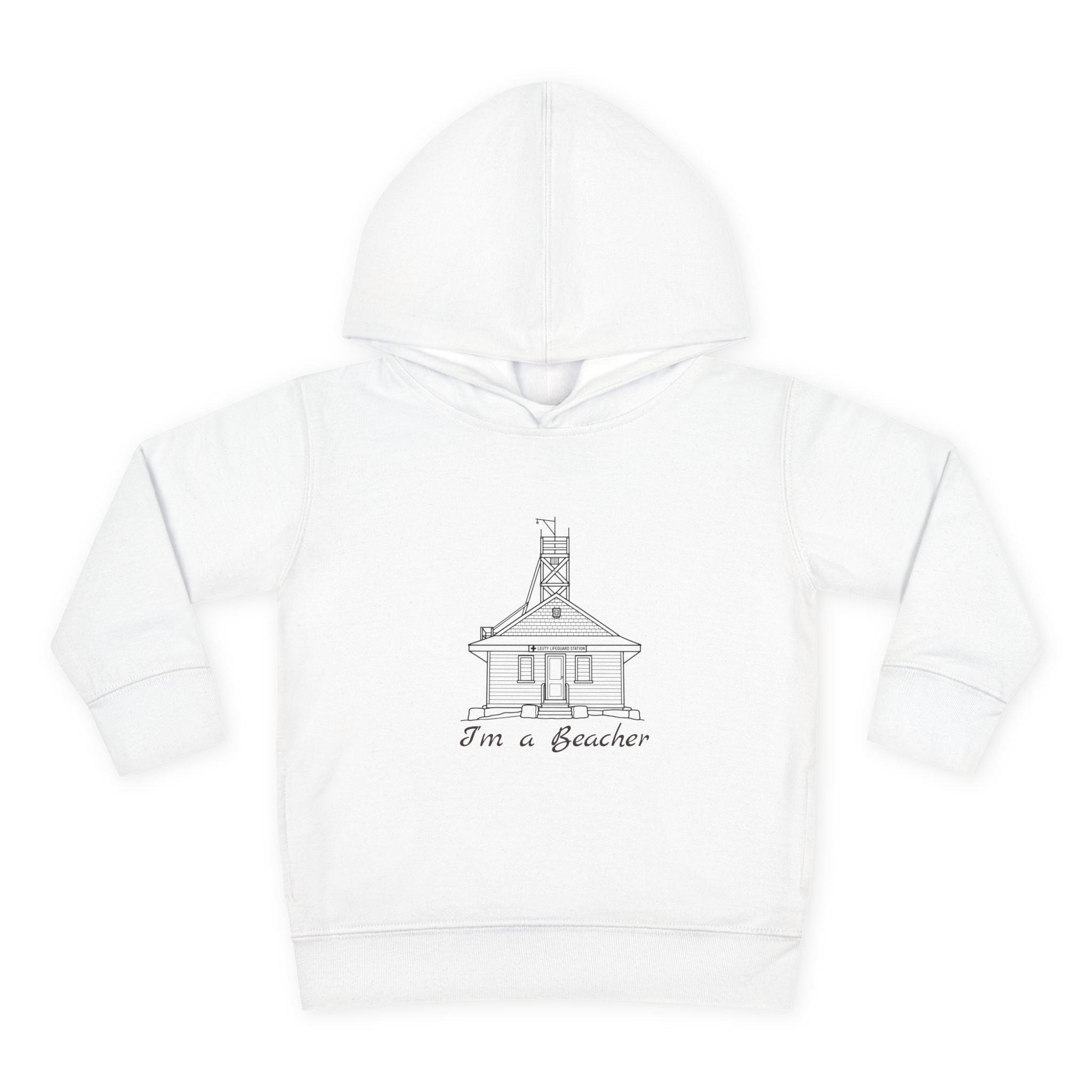 Toddler Hoodie I'm a Beacher Leuty stn. — Pullover