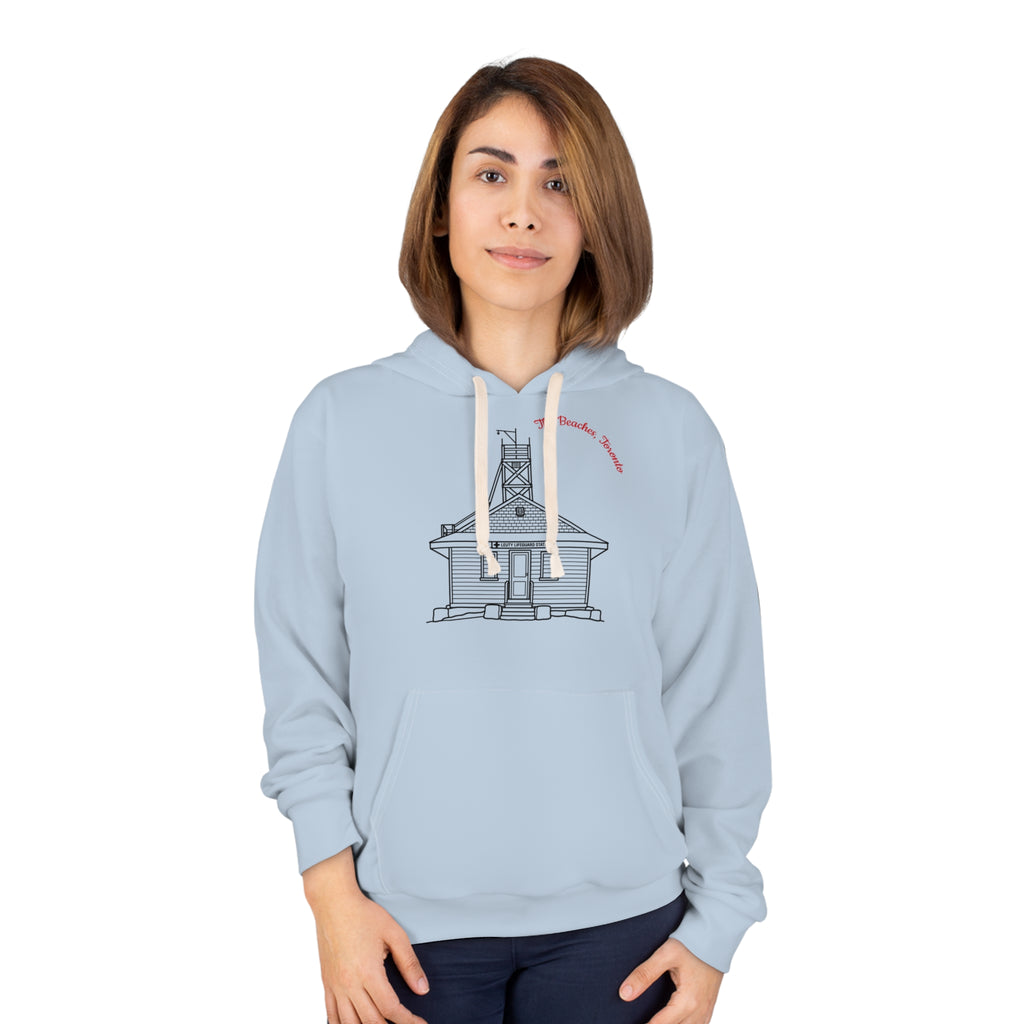Hoodie The Beaches Leuty Stn blk line drawing Toronto Hoodie –  Pullover