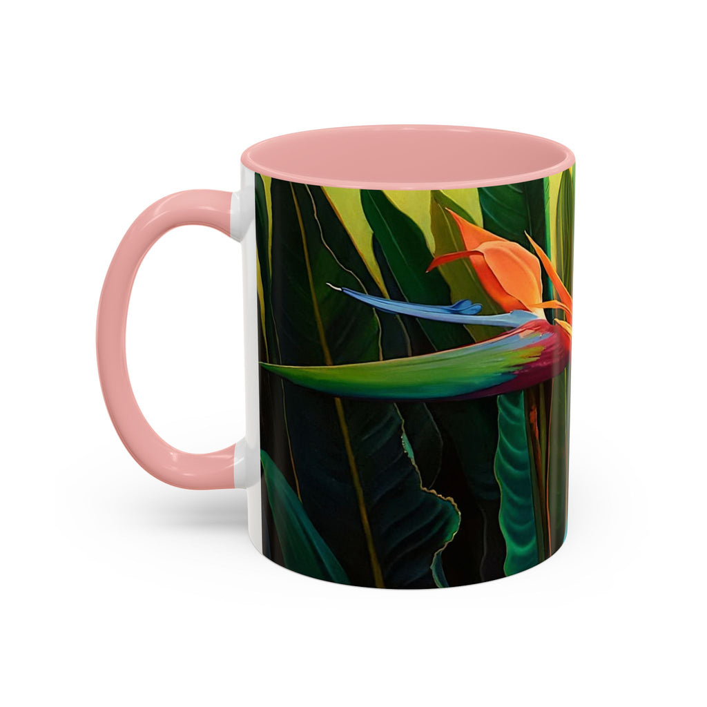Coffee Mug Lisa Herrera art print Bird of Paradise  (11, 15oz)
