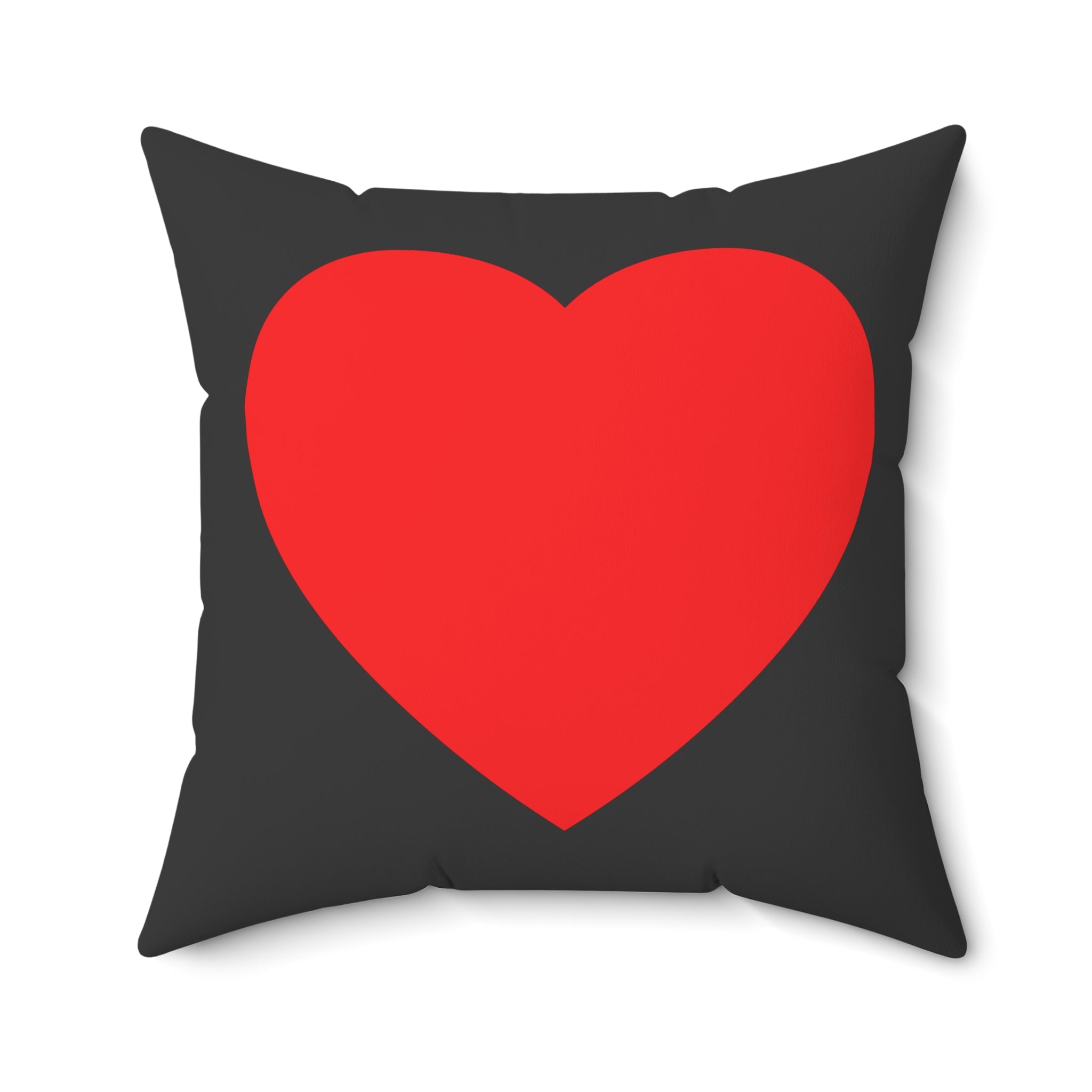 Throw Pillow Red Heart  -  Decorative Cushion