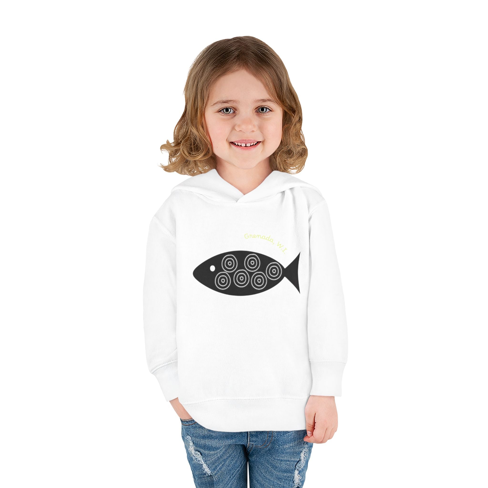 Toddler Hoodie Fish — Pullover