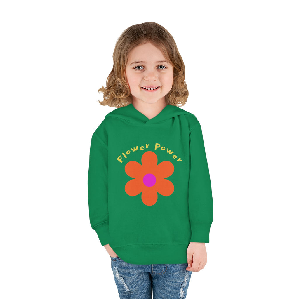 Toddler Hoodie Flower — Pullover