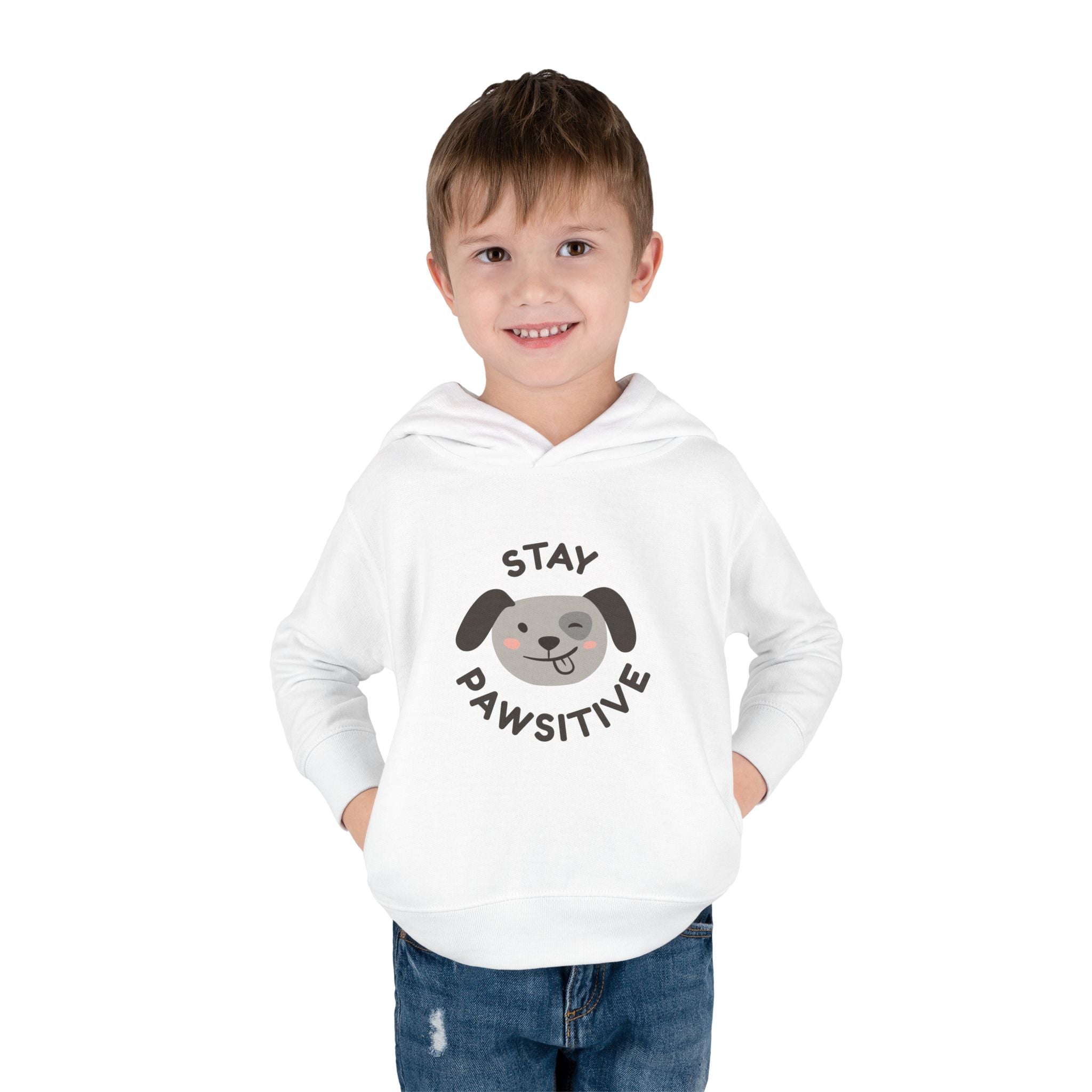 Toddler Hoodie Stay Pawsitive — Stay Pawsitive dog Pullover