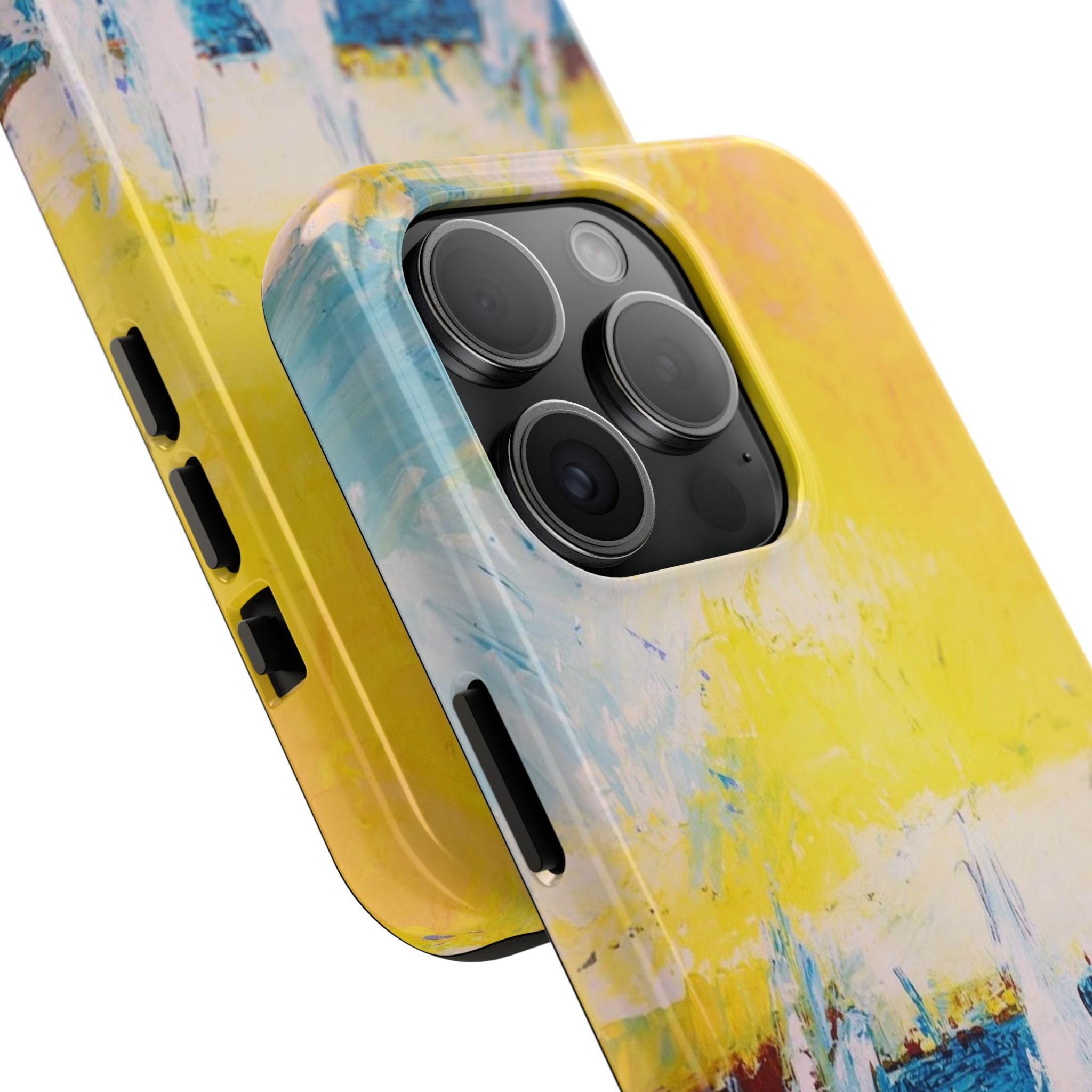 Phone Case Sailboat Painting   — Nautical Abstract Art Tough iPhone Case