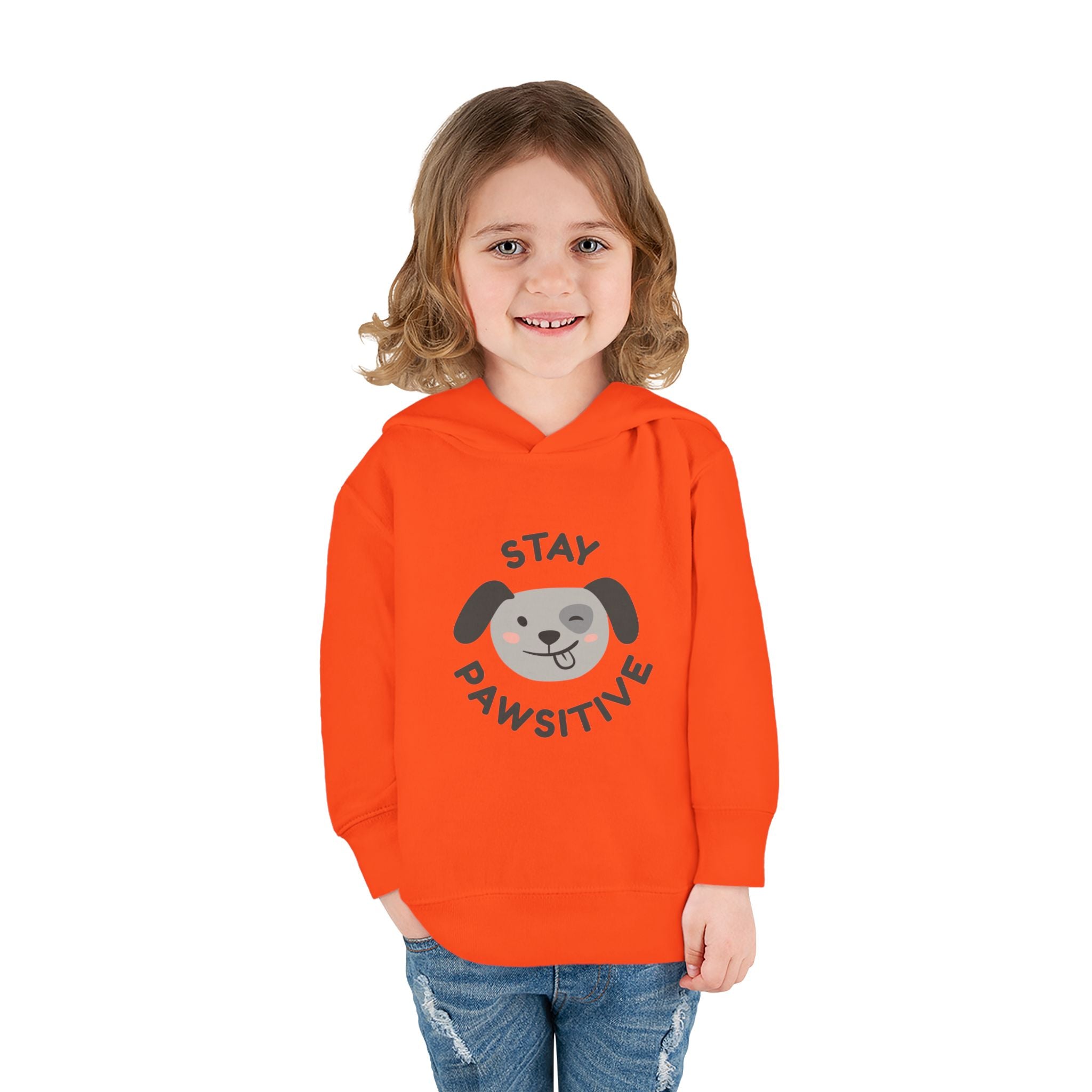 Toddler Hoodie Stay Pawsitive — Stay Pawsitive dog Pullover