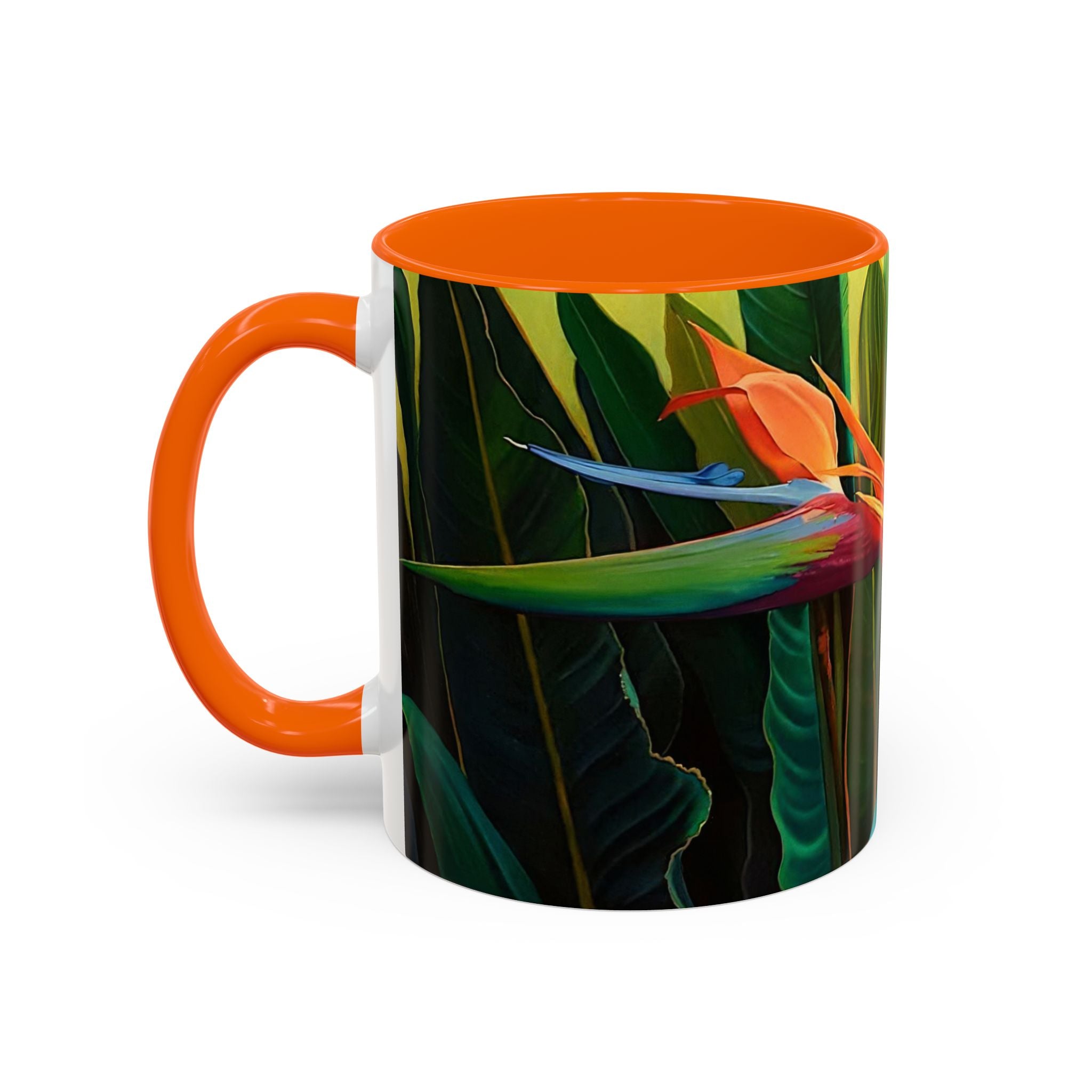 Coffee Mug Lisa Herrera art print Bird of Paradise  (11, 15oz)