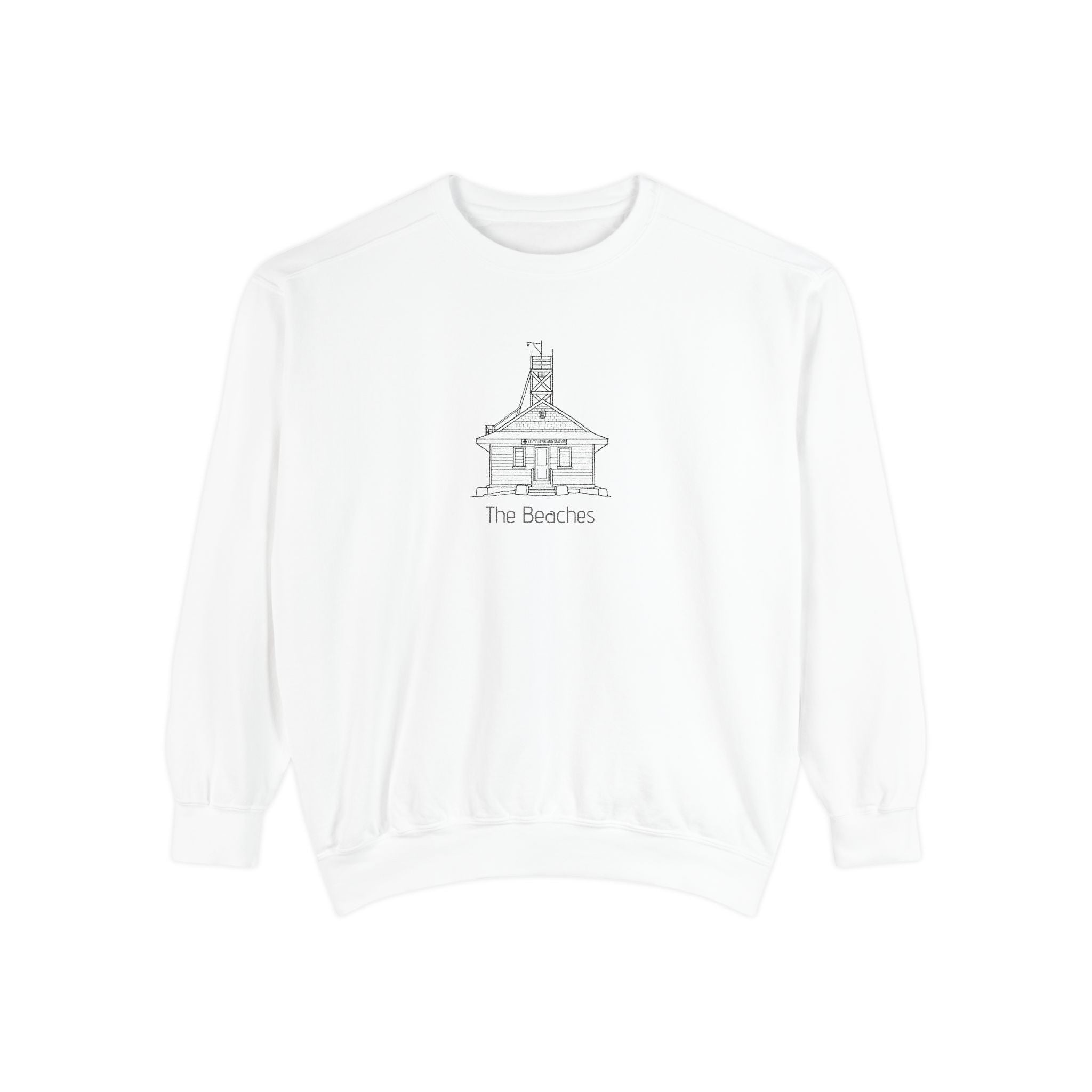 Sweatshirt The Beaches Leuty Stn Sweatshirt — Leuty stn Line Art Pullover
