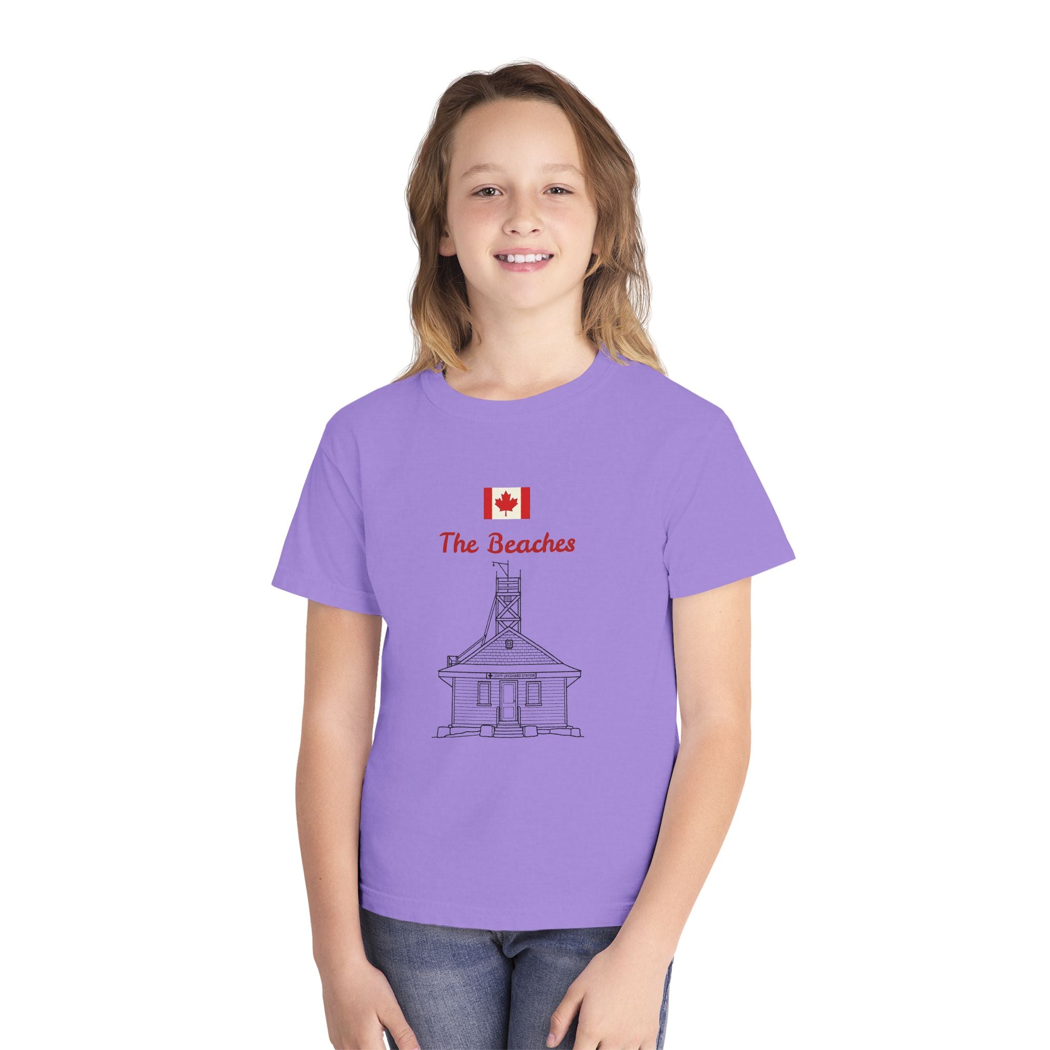 T-shirt The Beaches Toronto Youth Tee — The Beaches Canada Leuty Stn Graphic