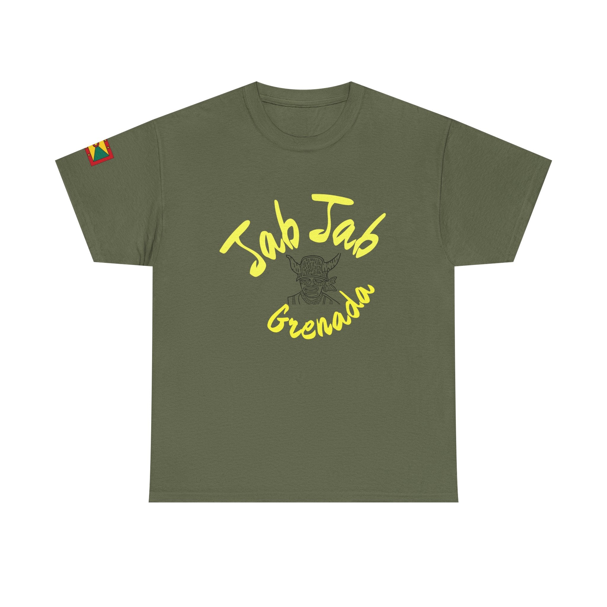 jab jab Portrait Tee — "Jab Jab Grenada" Graphic T-Shirt