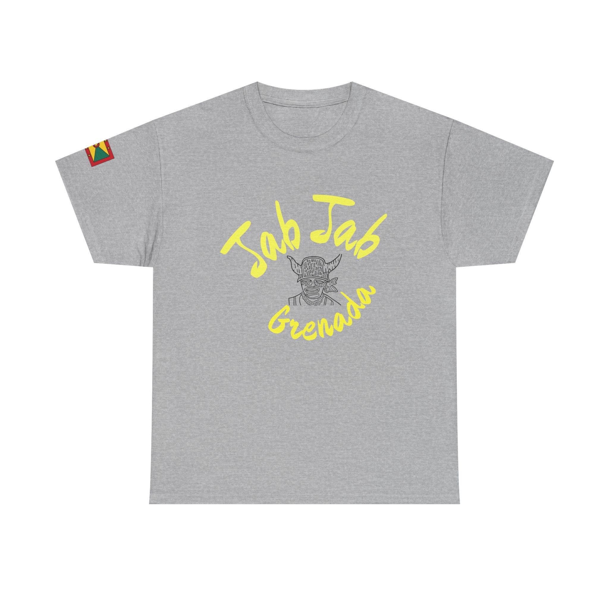 jab jab Portrait Tee — "Jab Jab Grenada" Graphic T-Shirt