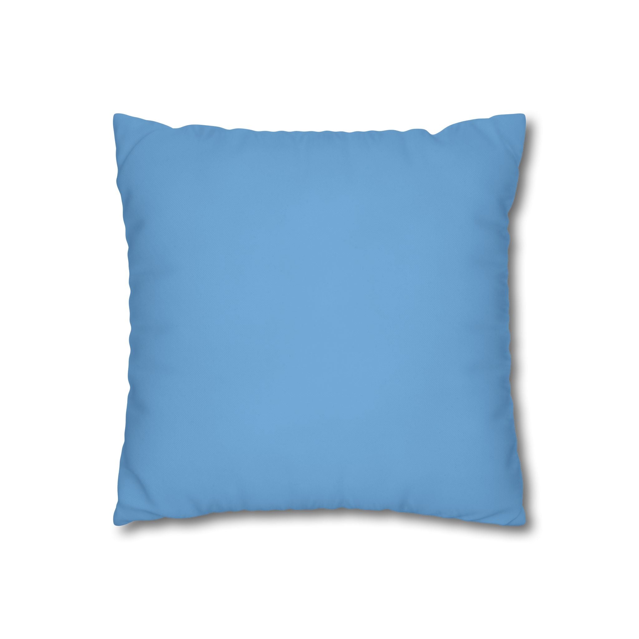 Thow Pillowcase Blue Spiral Decorative Pillowcase — Coastal Sunburst Square Throw Pillow Cover