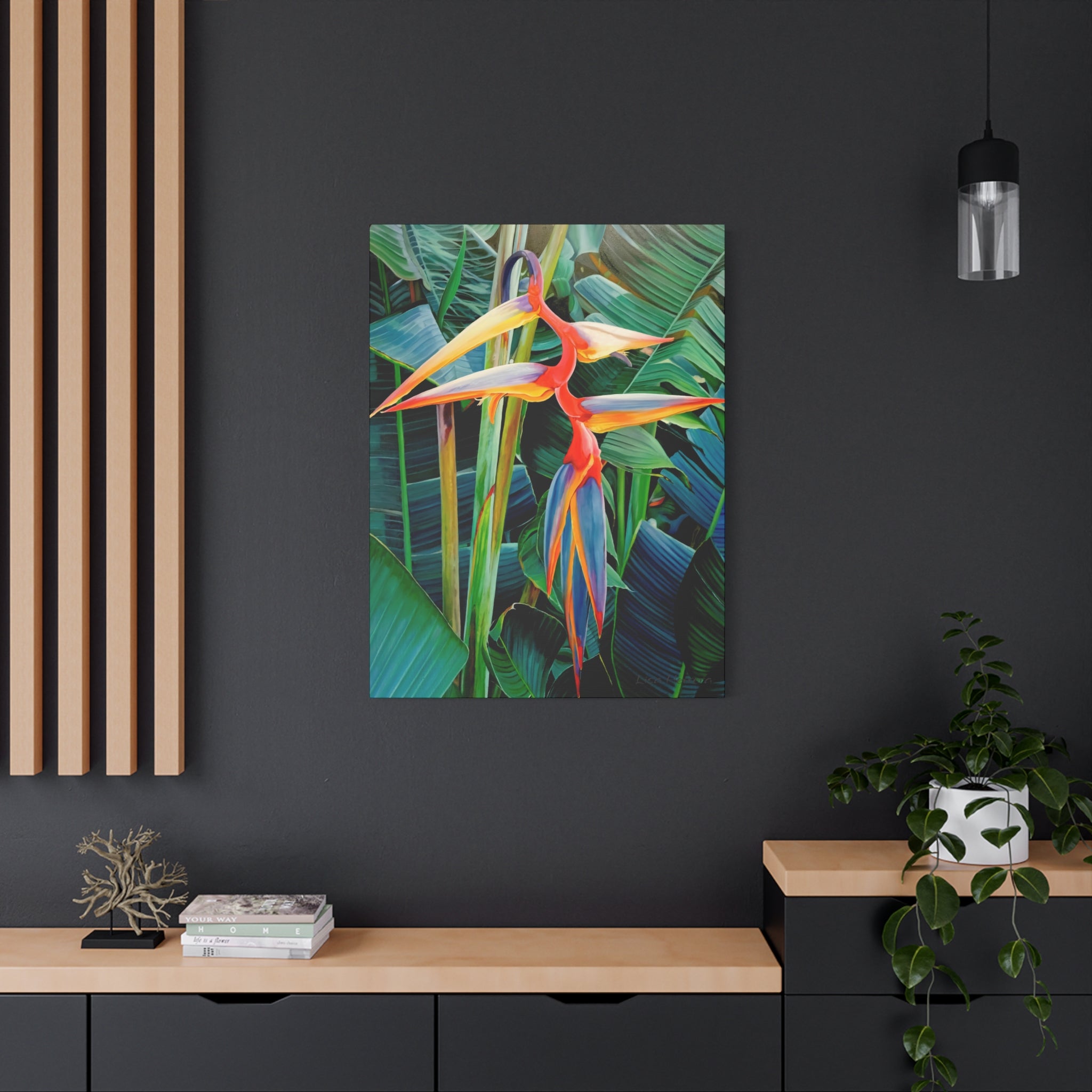 Canvas Print Lisa Herrera Halyconia Canvas Print — Vibrant Wall Art