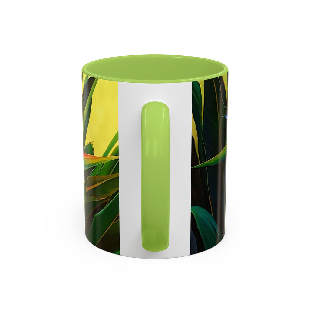 Coffee Mug Lisa Herrera art print Bird of Paradise  (11, 15oz)