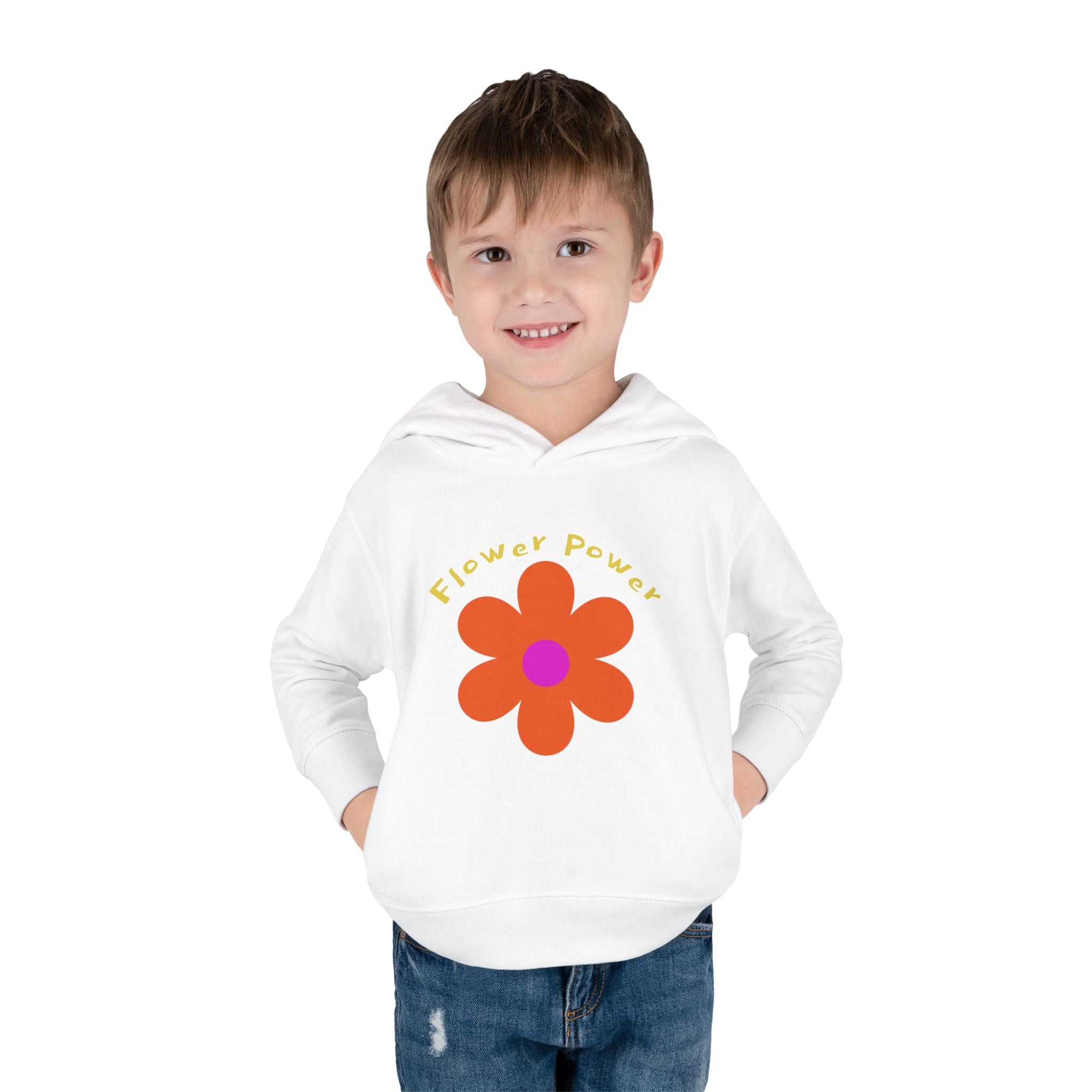 Toddler Hoodie Flower — Pullover